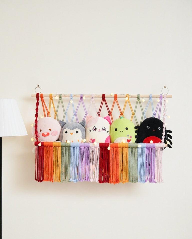 Kiddie Crafty - Macrame Stuff toys Hammock