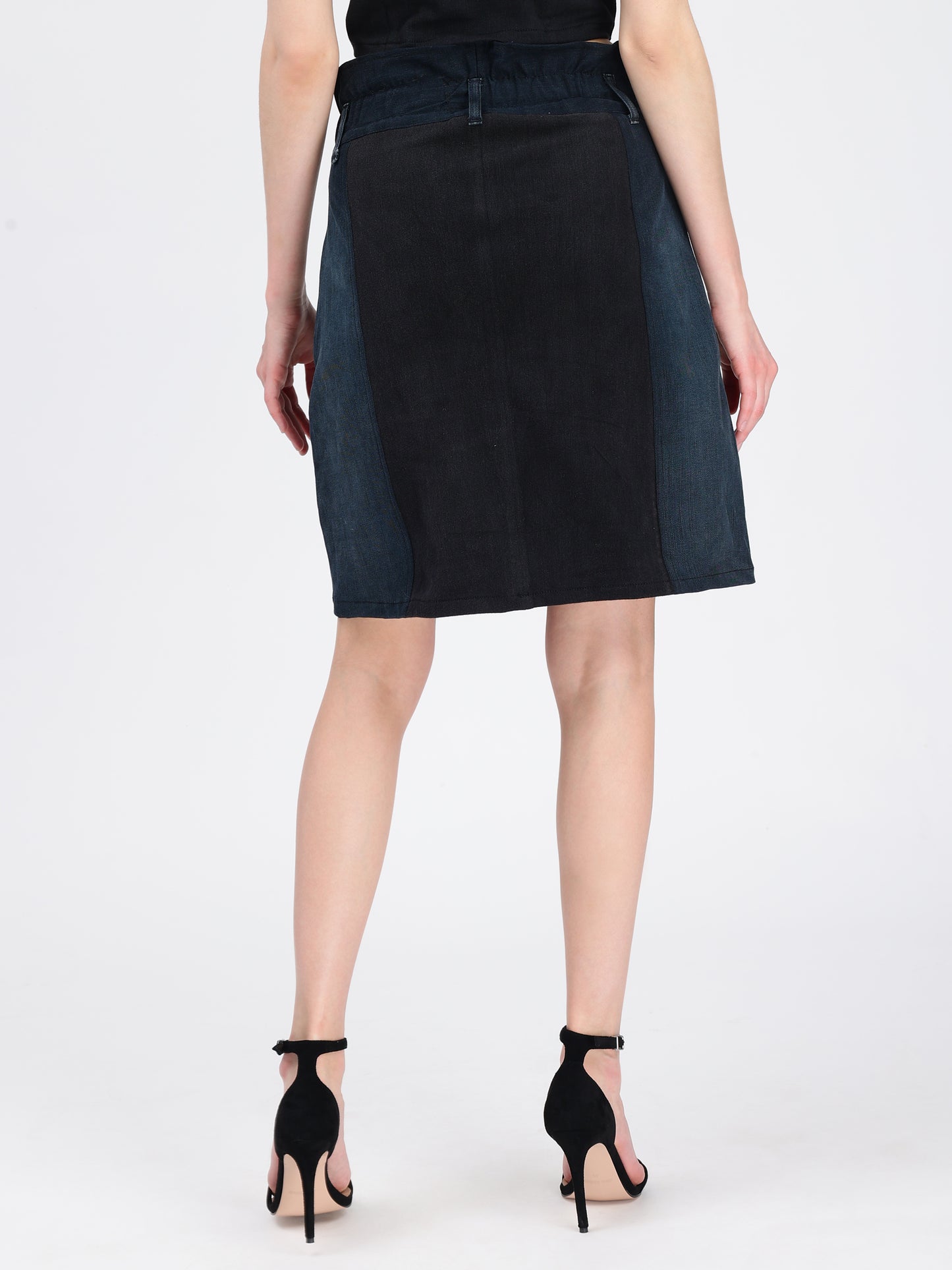 PAPER BAG WAIST SKIRT