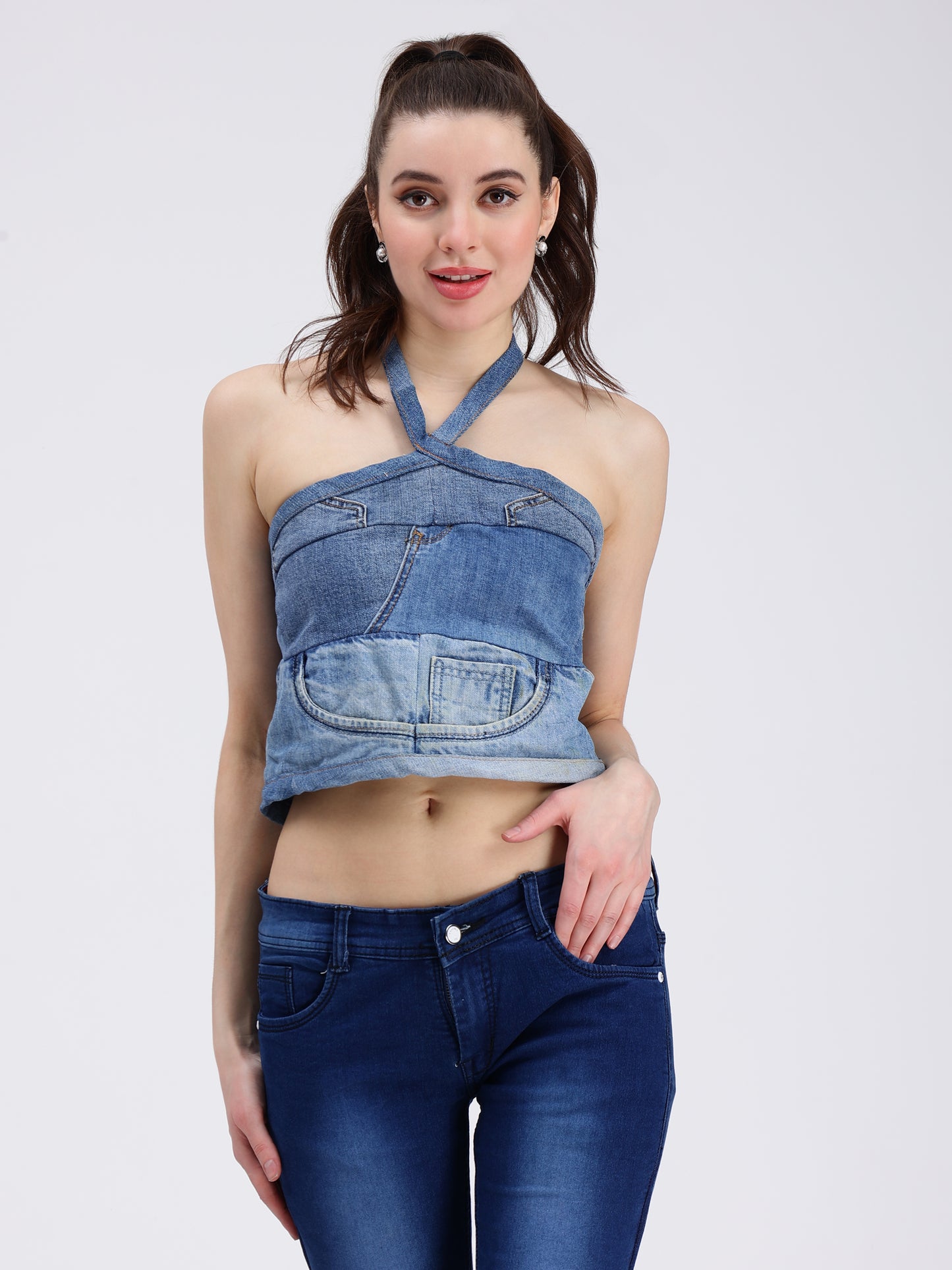 HALTER NECK TOP