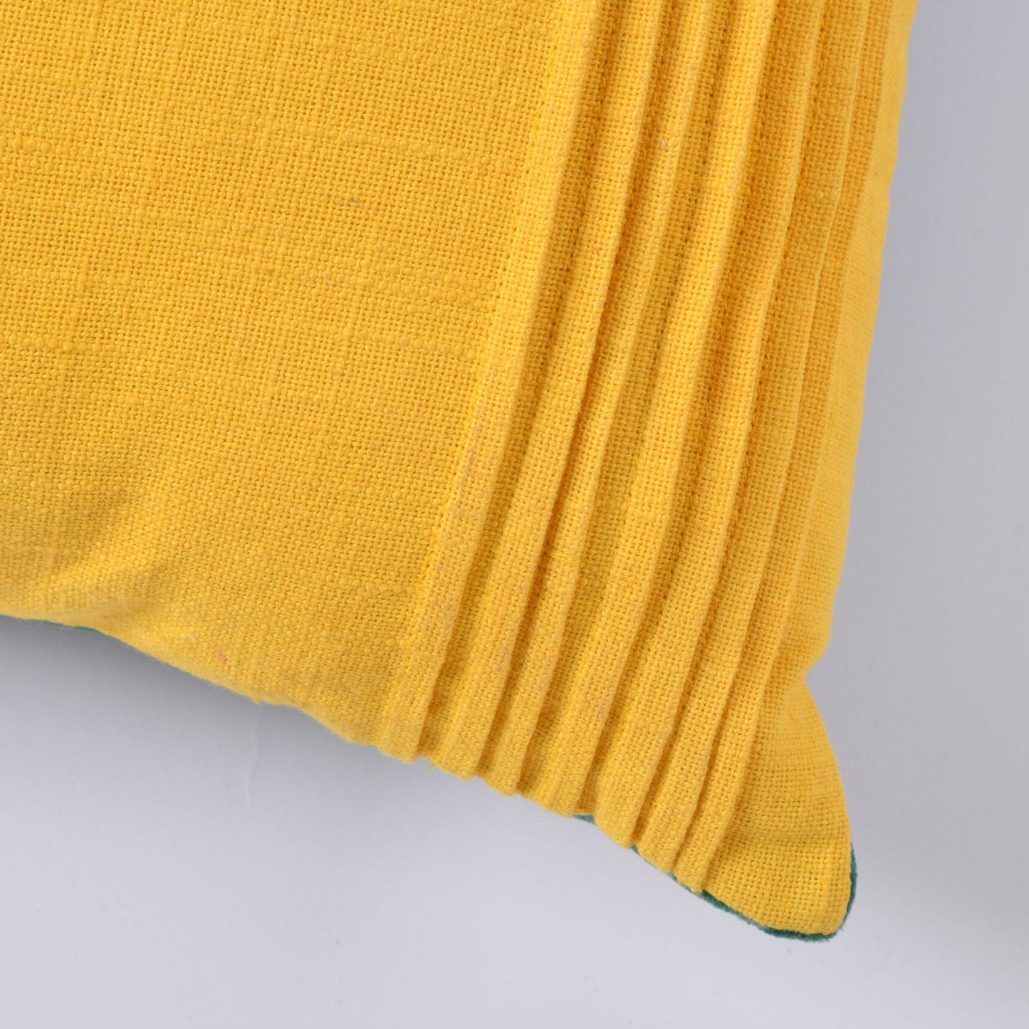 Cotton Velvet Pintuck Design Minimalist Cushion Cover – Pucker (Set Of Two)