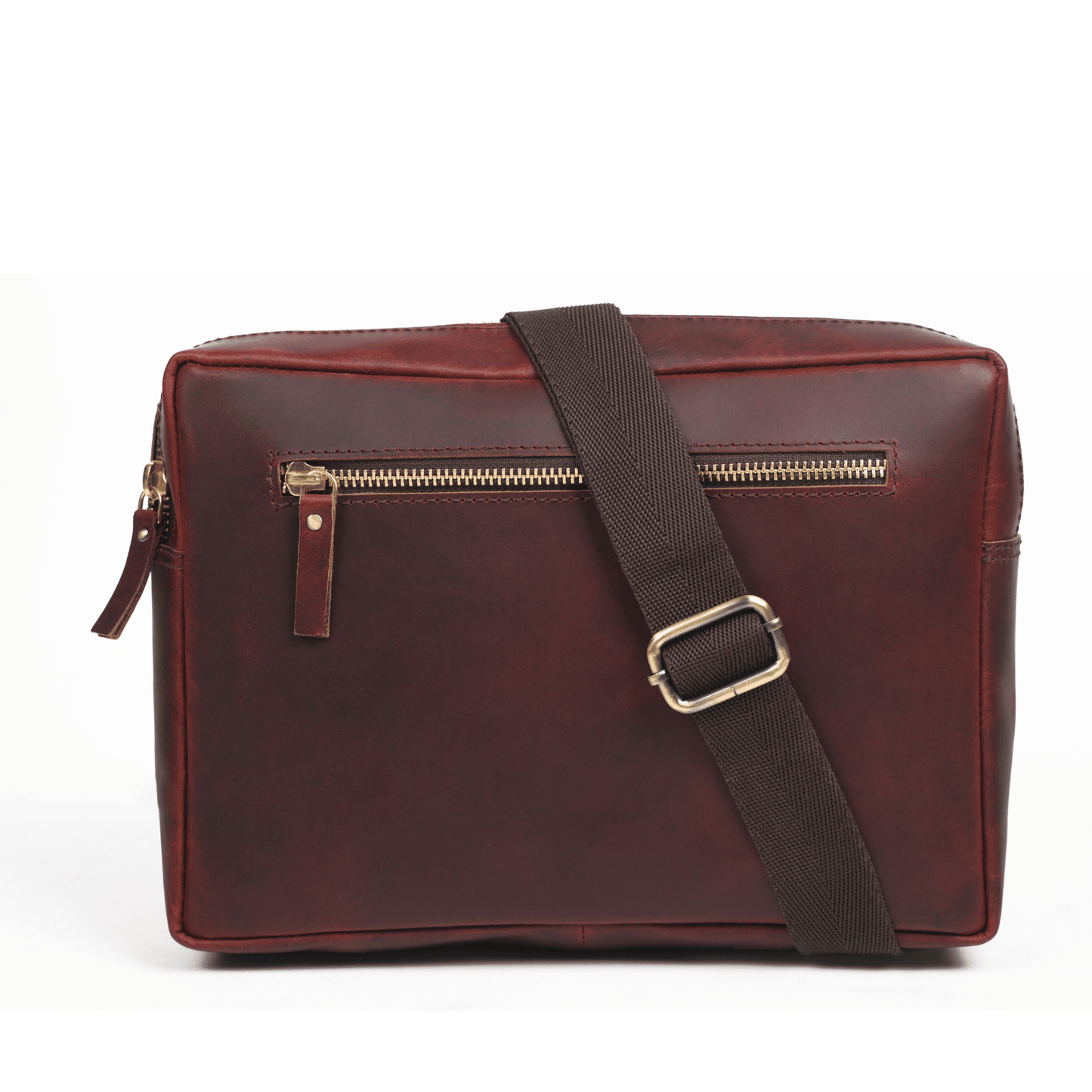 Get set rider Genuine Leather Chest Bag Tan Touch