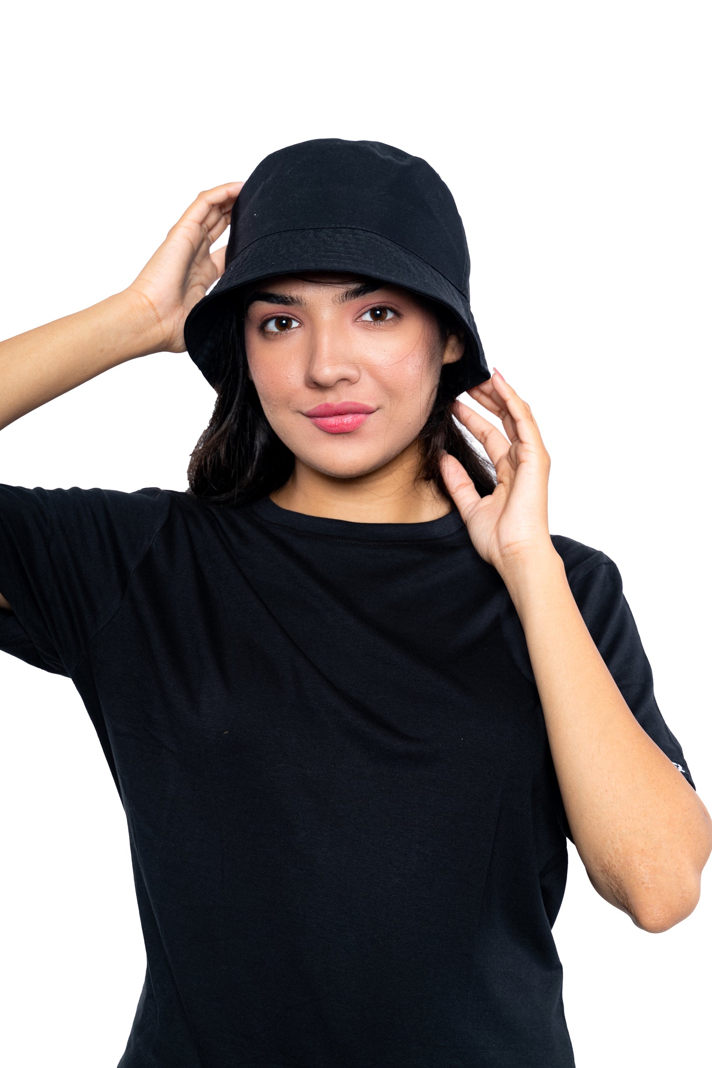 Yellow Tie & Dye Bucket Hats - Women