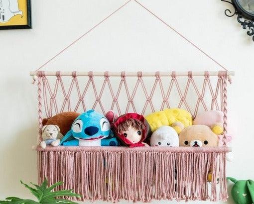 Kiddie Crafty - Macrame Stuff toys Hammock