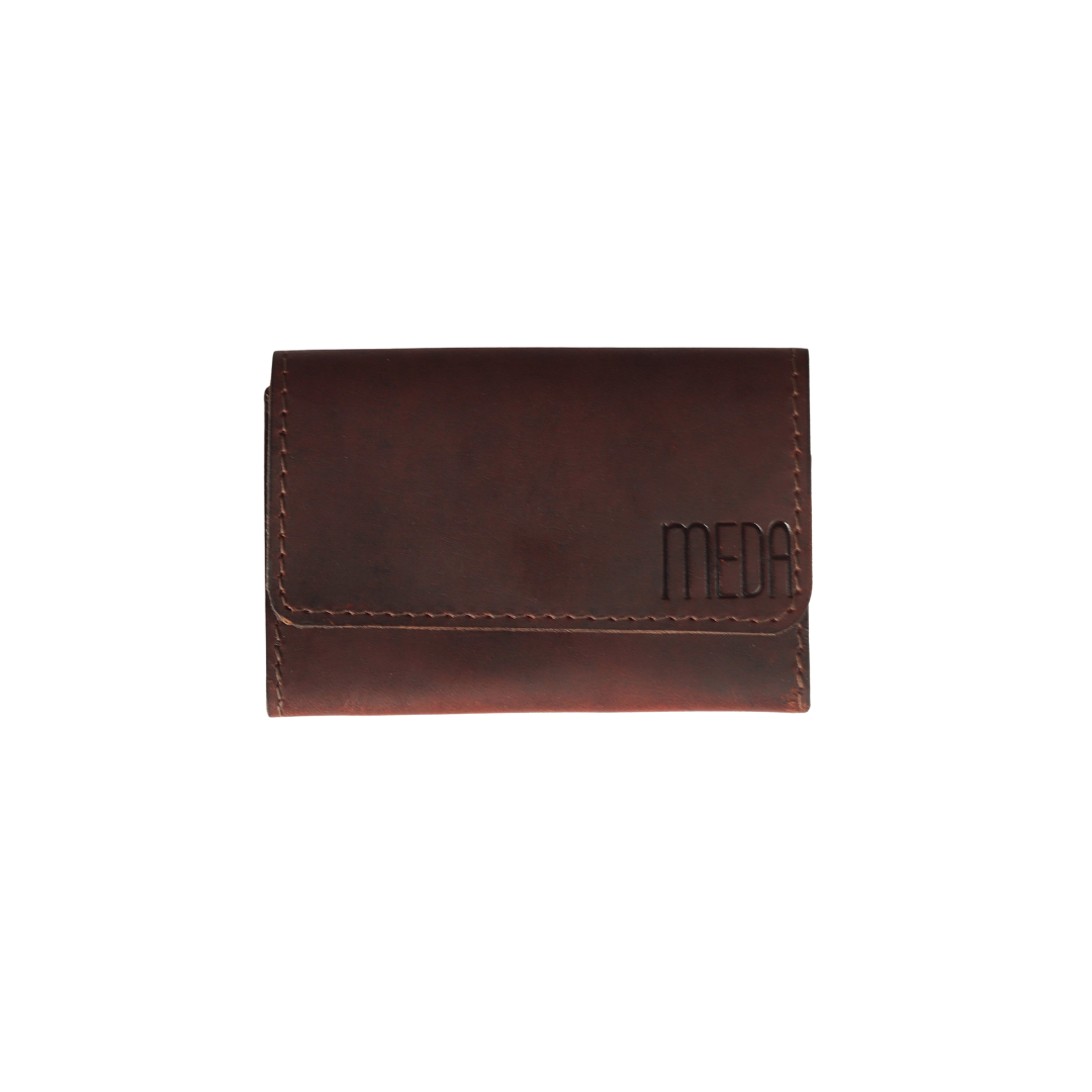 Miniguard Card Coin Pouch Sepia Wine