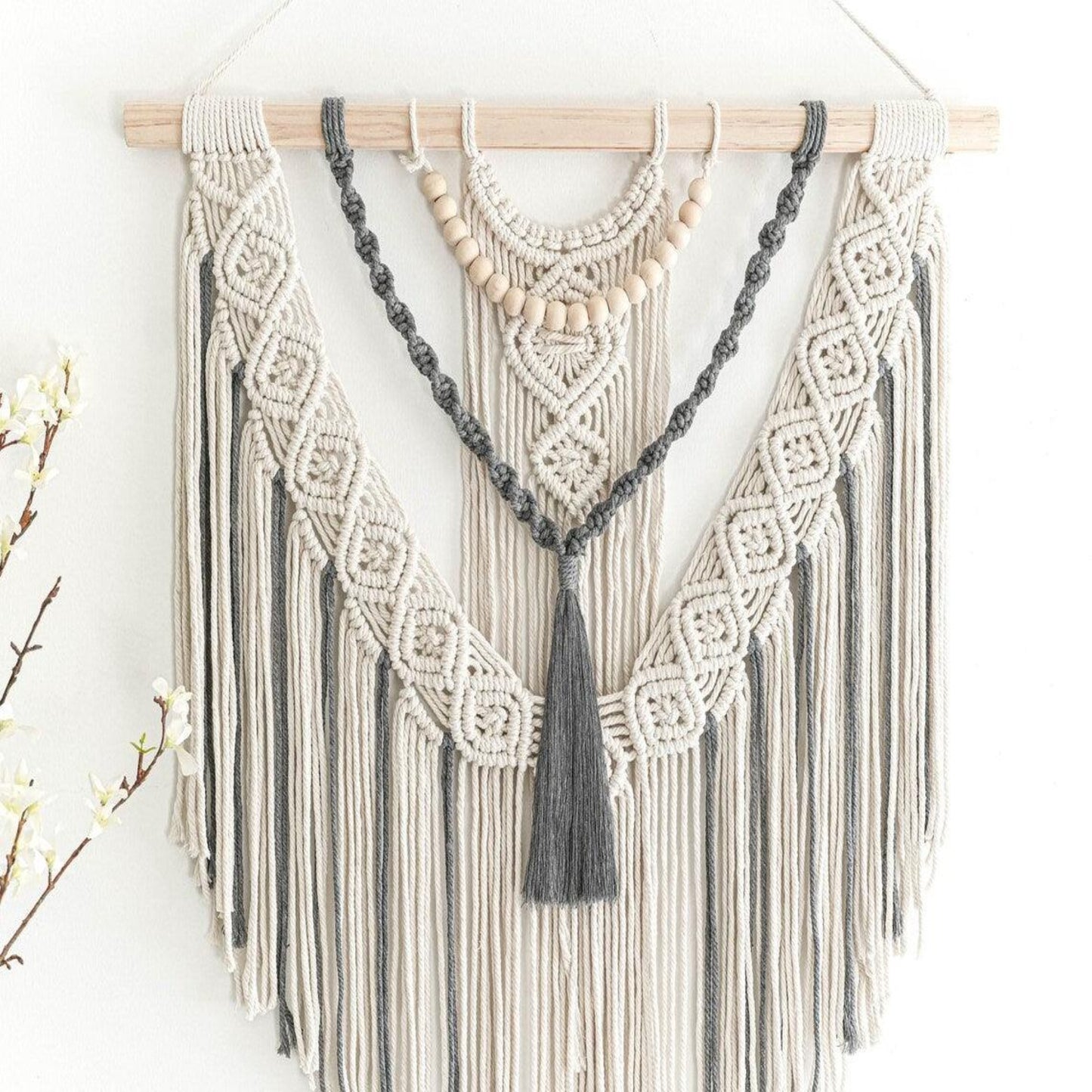 Tranquil Textile Tapestries - Woven Wall Hanging