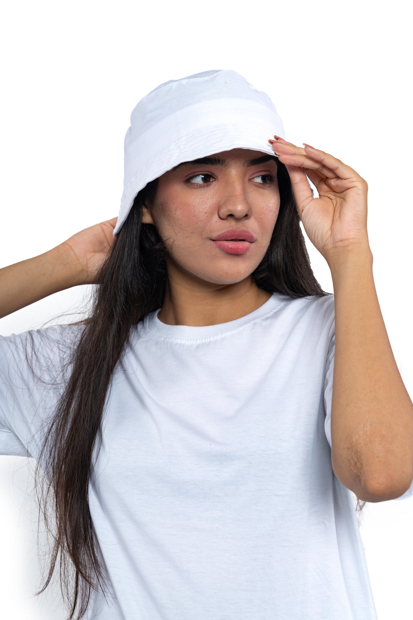 Red Tie & Dye Bucket Hats - Women