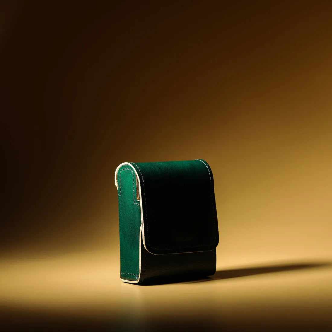 sobo classic - cigarette case with lighter Emerald Sea