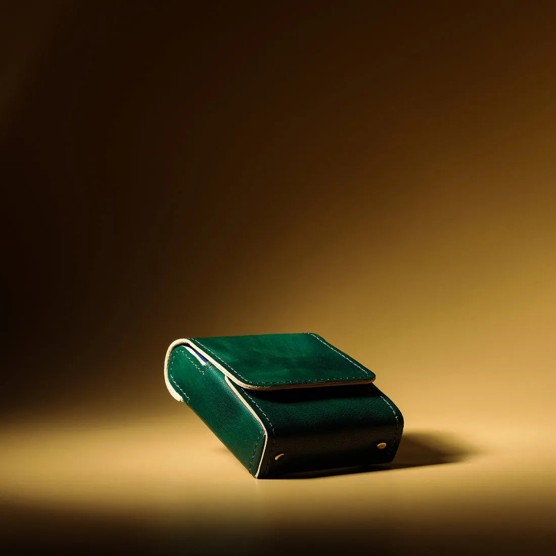 sobo classic - cigarette case with lighter Emerald Sea