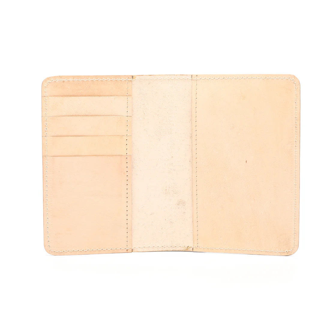 Inside view of the passport cover.