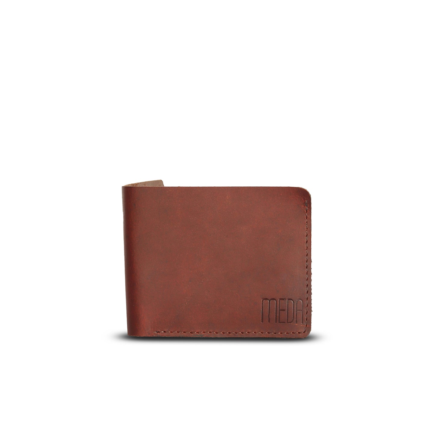 Mini Pocket Glam Leather Wallet Ebony Black