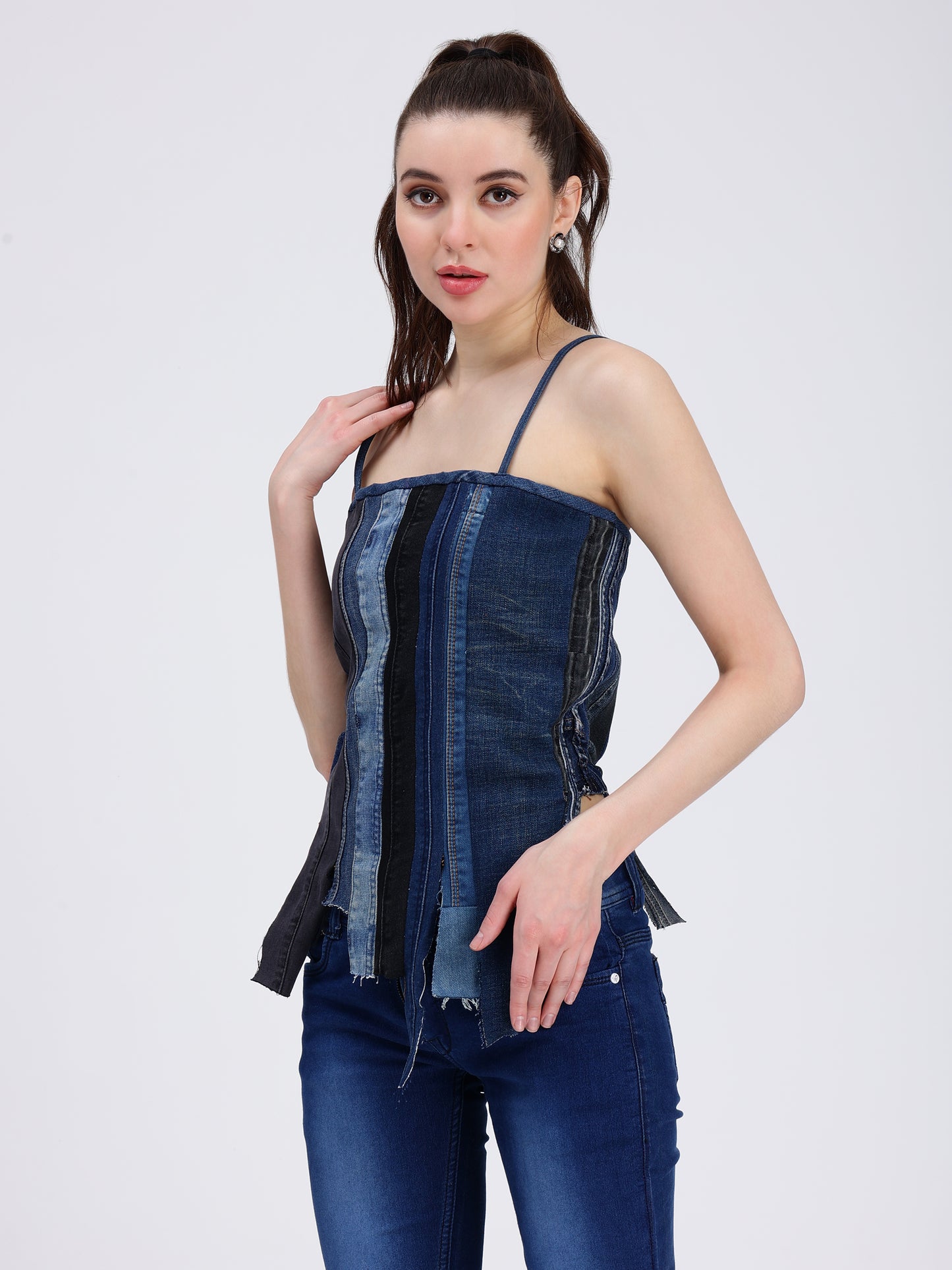 MULTICOLOURE  TUBE TOP