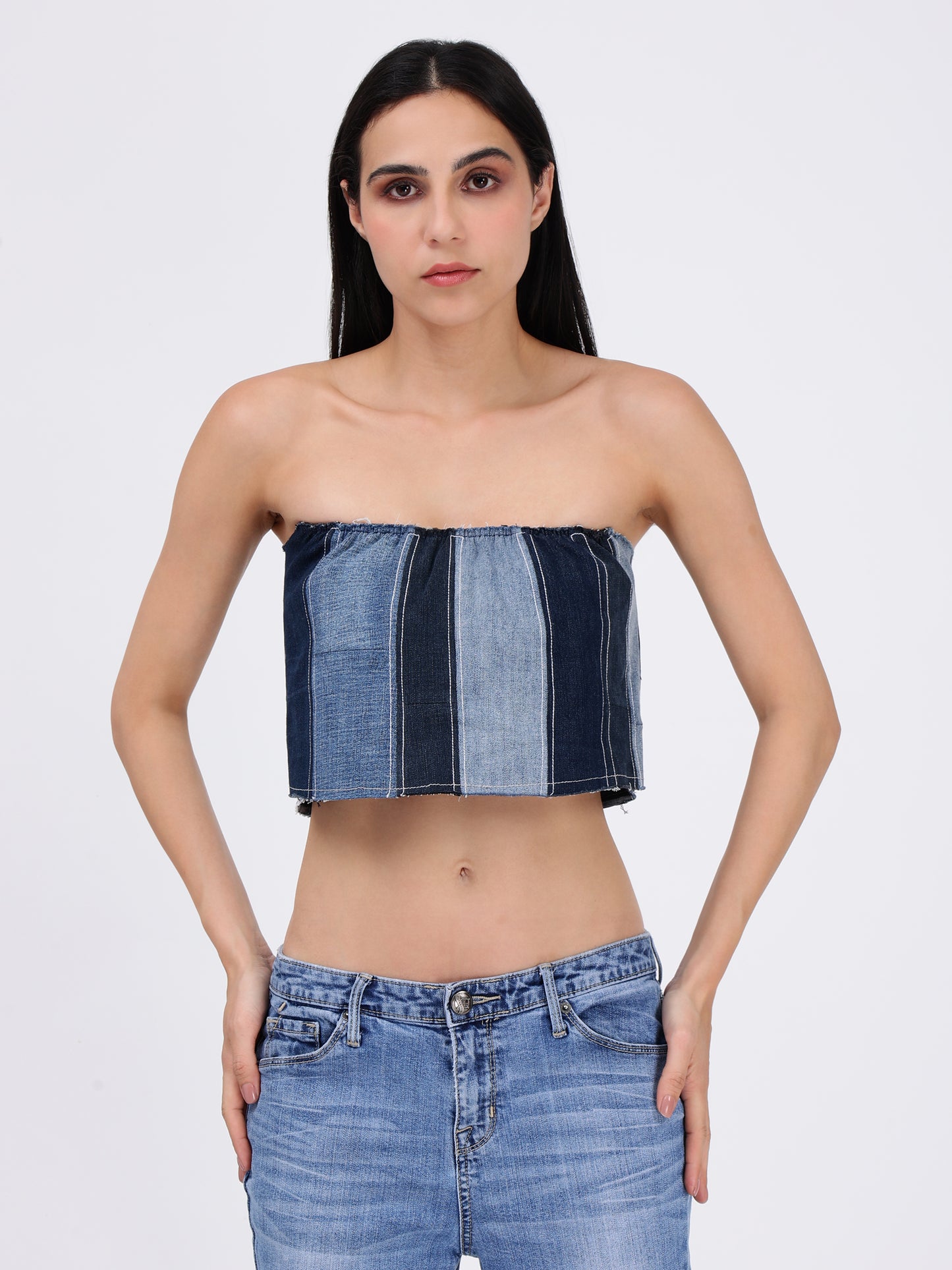 MULTI COLOURED  TUBE TOP