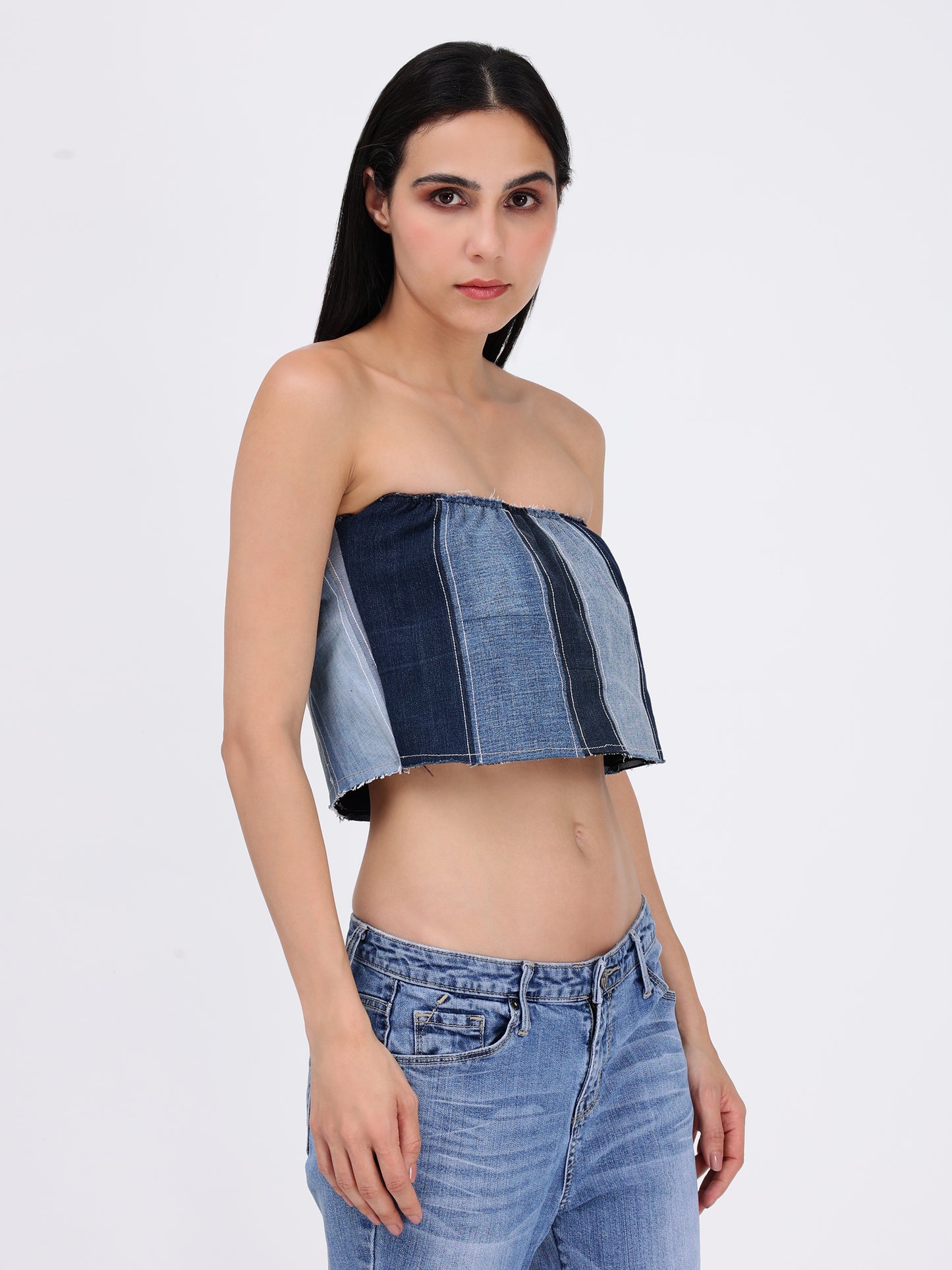 MULTI COLOURED  TUBE TOP
