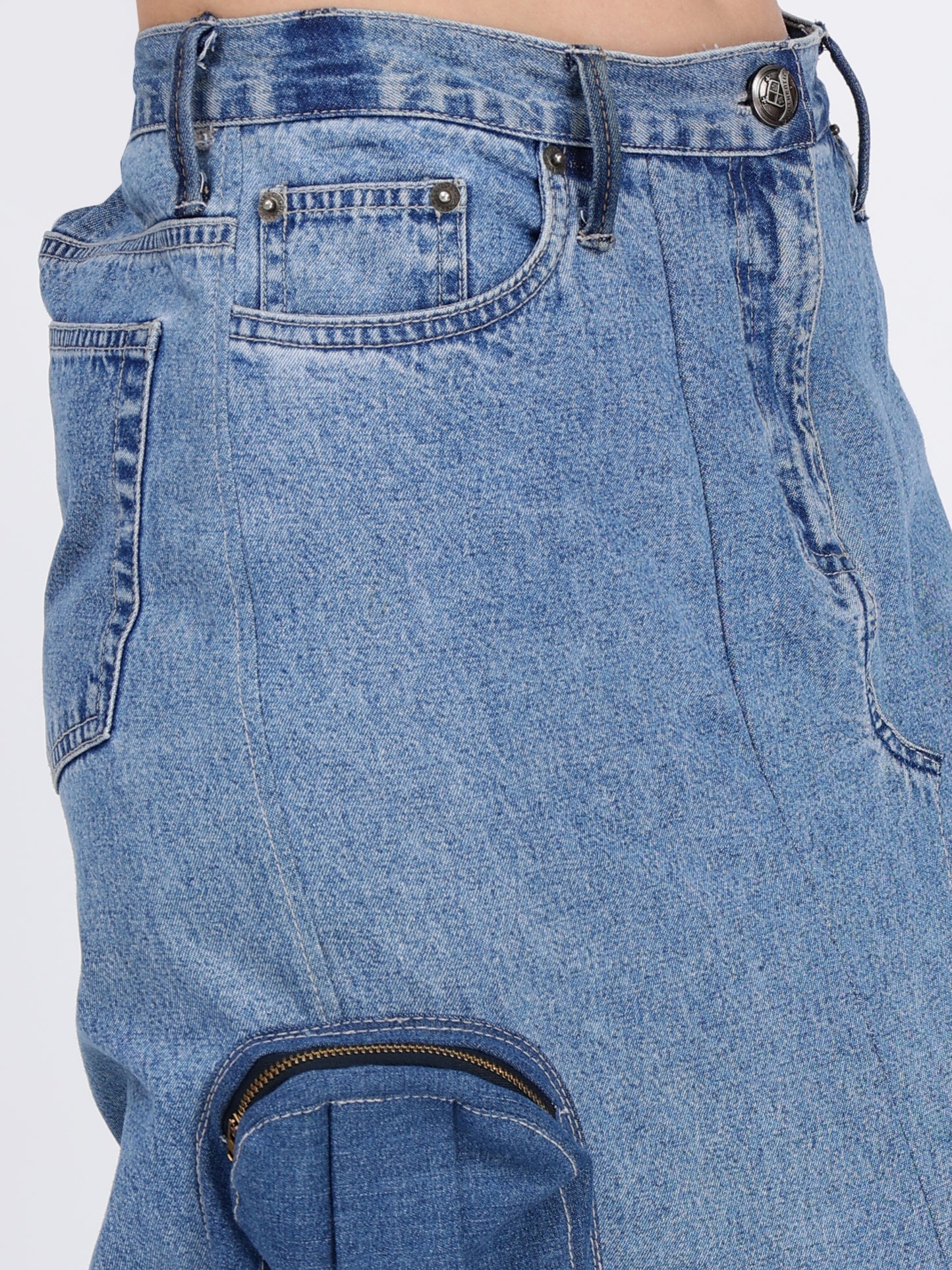 MULTI-POCKET  SKIRT