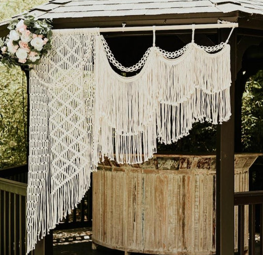 Cuddly Cloud Knots - Macrame Wedding Backdrop