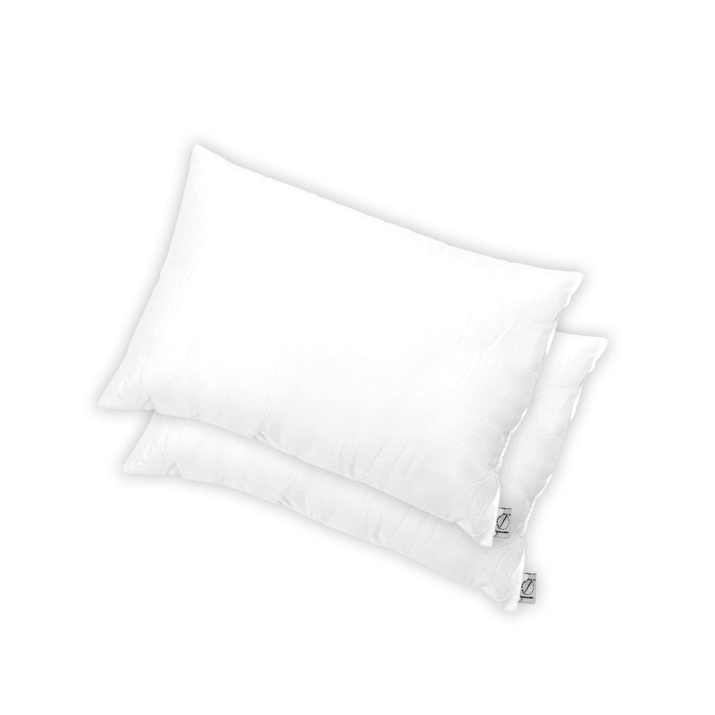 Soft & Fluffy Plain Solid Comfortable Sleeping Bed Pillow Set of 2