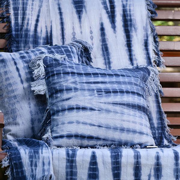 Shibori Cushion Cover (Set Of Two)