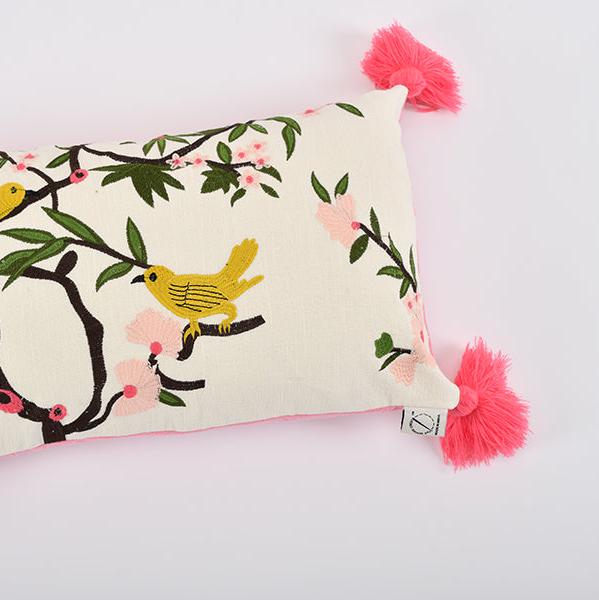 Feathered Friend Cushion Cover (Set Of Two)