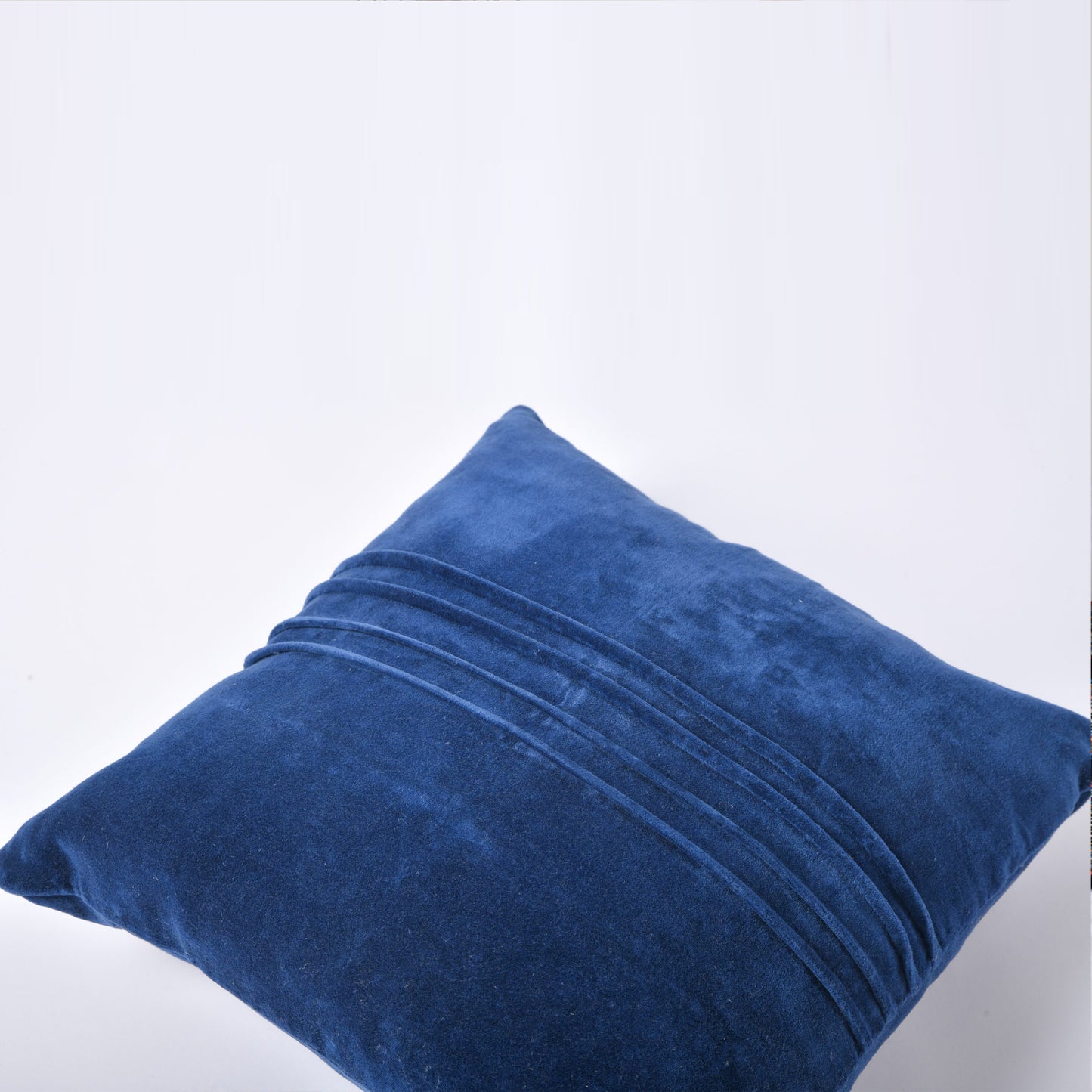 Cotton Velvet Pintuck Design Cushion Cover – Horizon (Set Of Two)