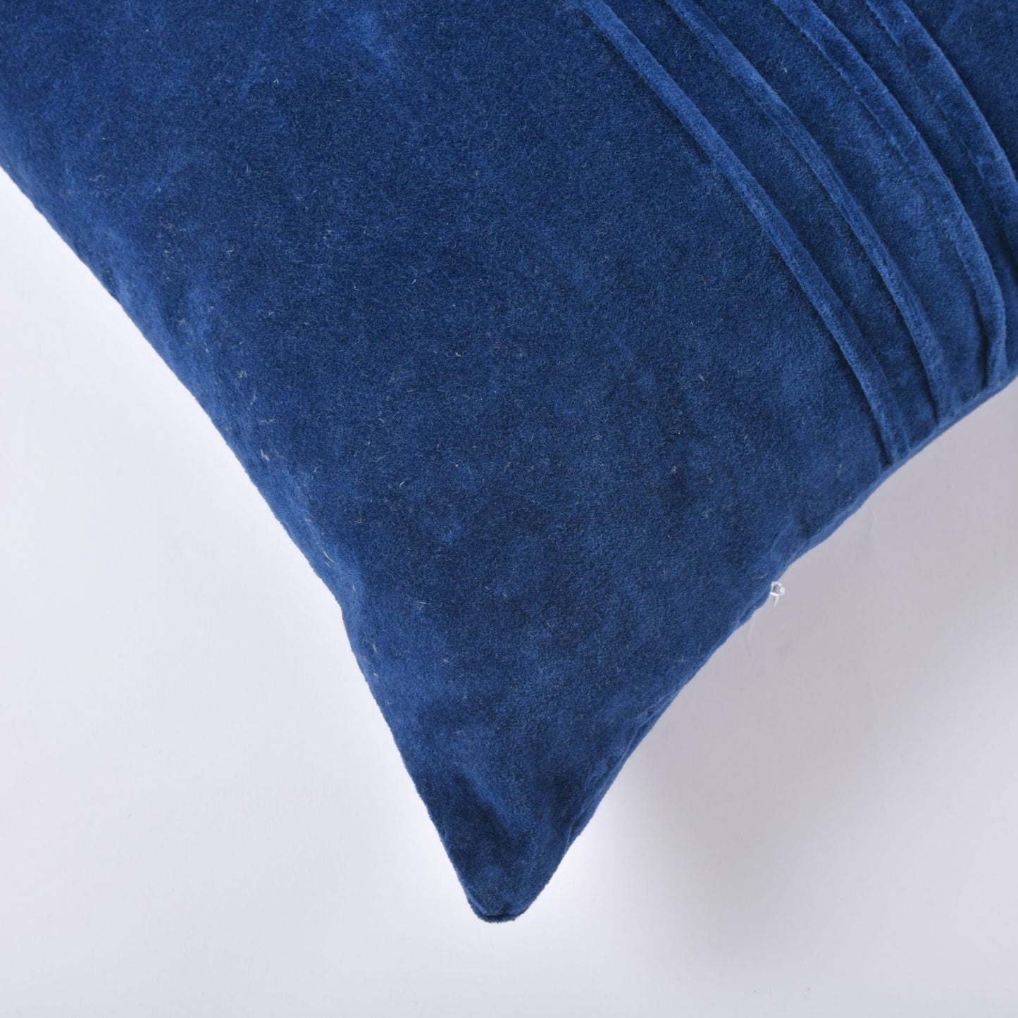 Cotton Velvet Pintuck Design Cushion Cover – Horizon (Set Of Two)