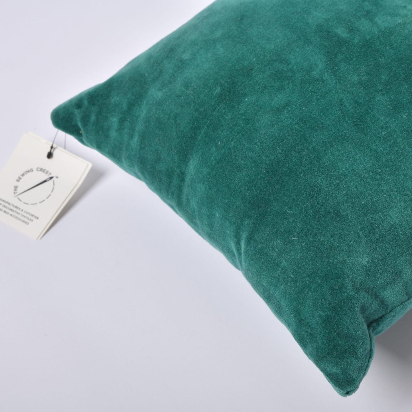 Cotton Velvet Pintuck Design Minimalist Cushion Cover – Pucker (Set Of Two)