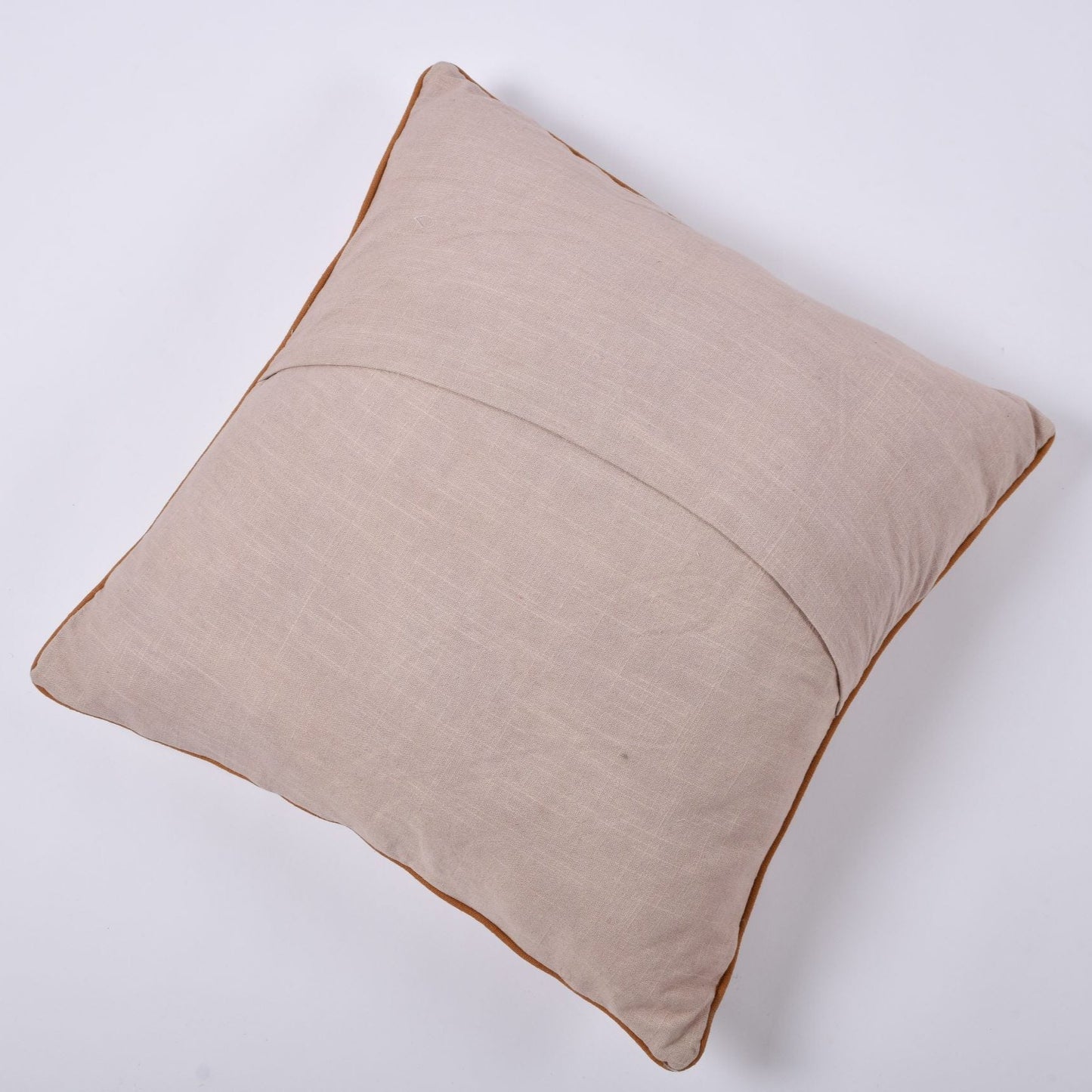 Cotton Slub Cord Work Design Contemporary Cushion Cover – Knurl (Set Of Two)