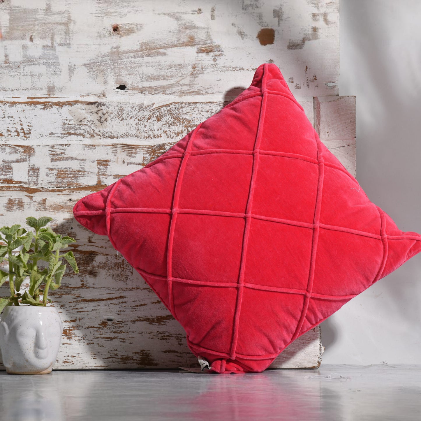 Cotton Velvet Cord Design Cushion Cover – Paragon (Set Of Two)