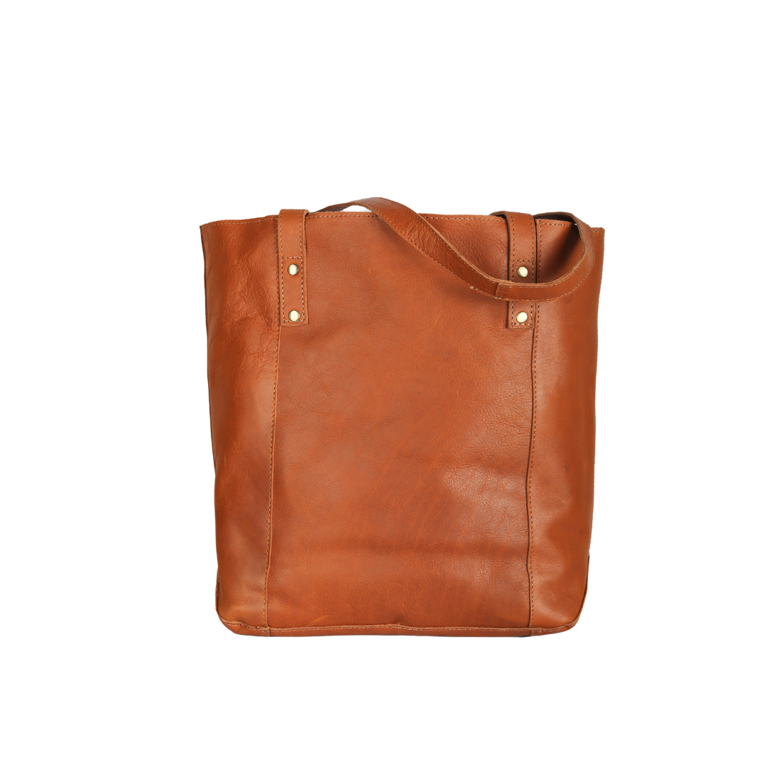 Shopper Tote Bag	Tan Touch