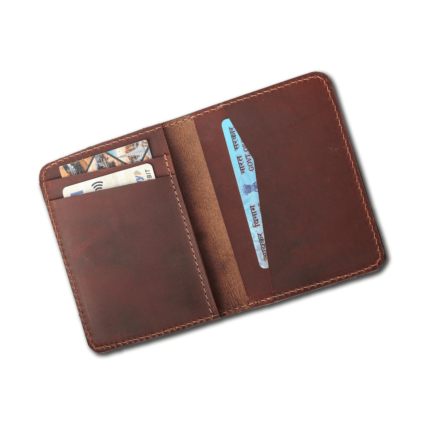 Cards Mate Card Holder Big Size  Sepia Wine