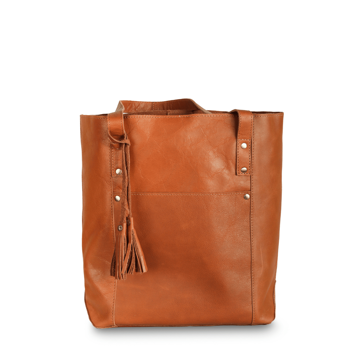 Shopper Tote Bag	Sepia Wine
