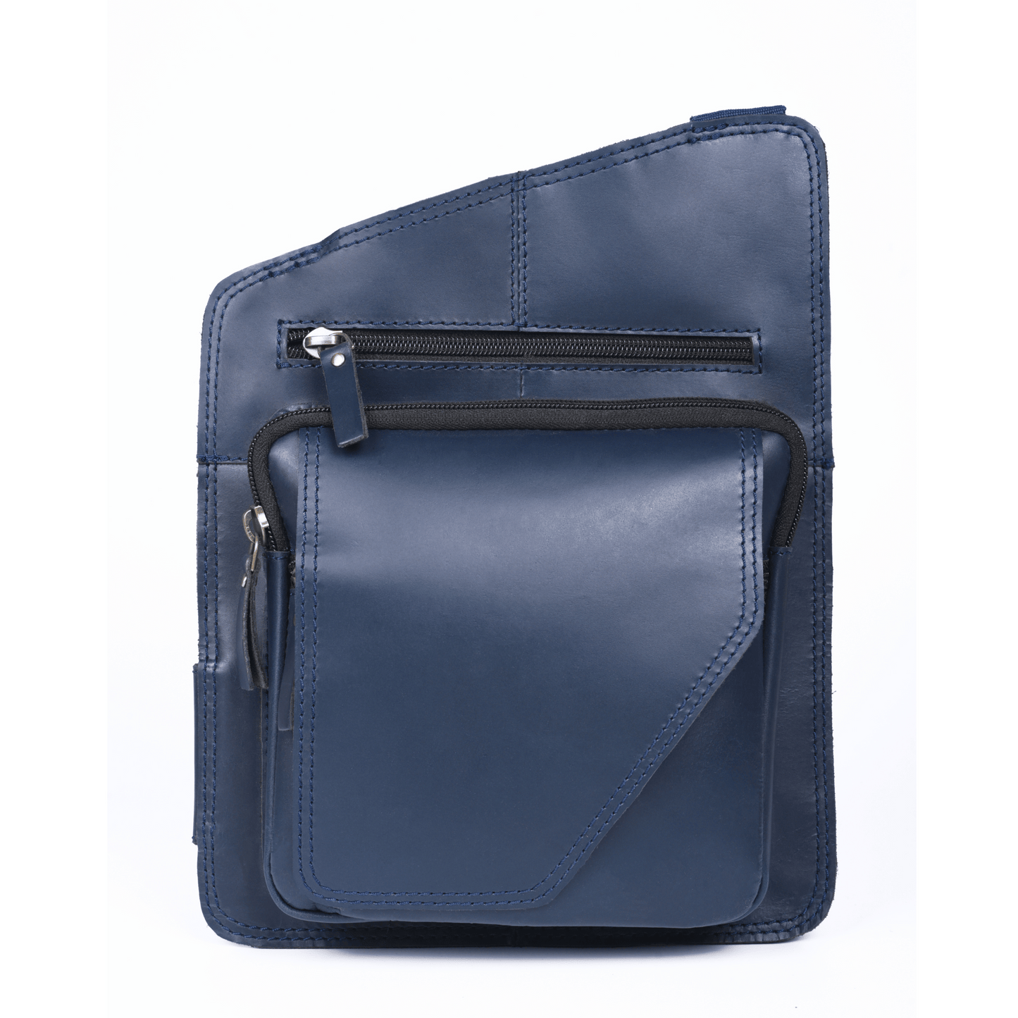 Mini Rover Genuine Leather Chest Bag Sepia wine