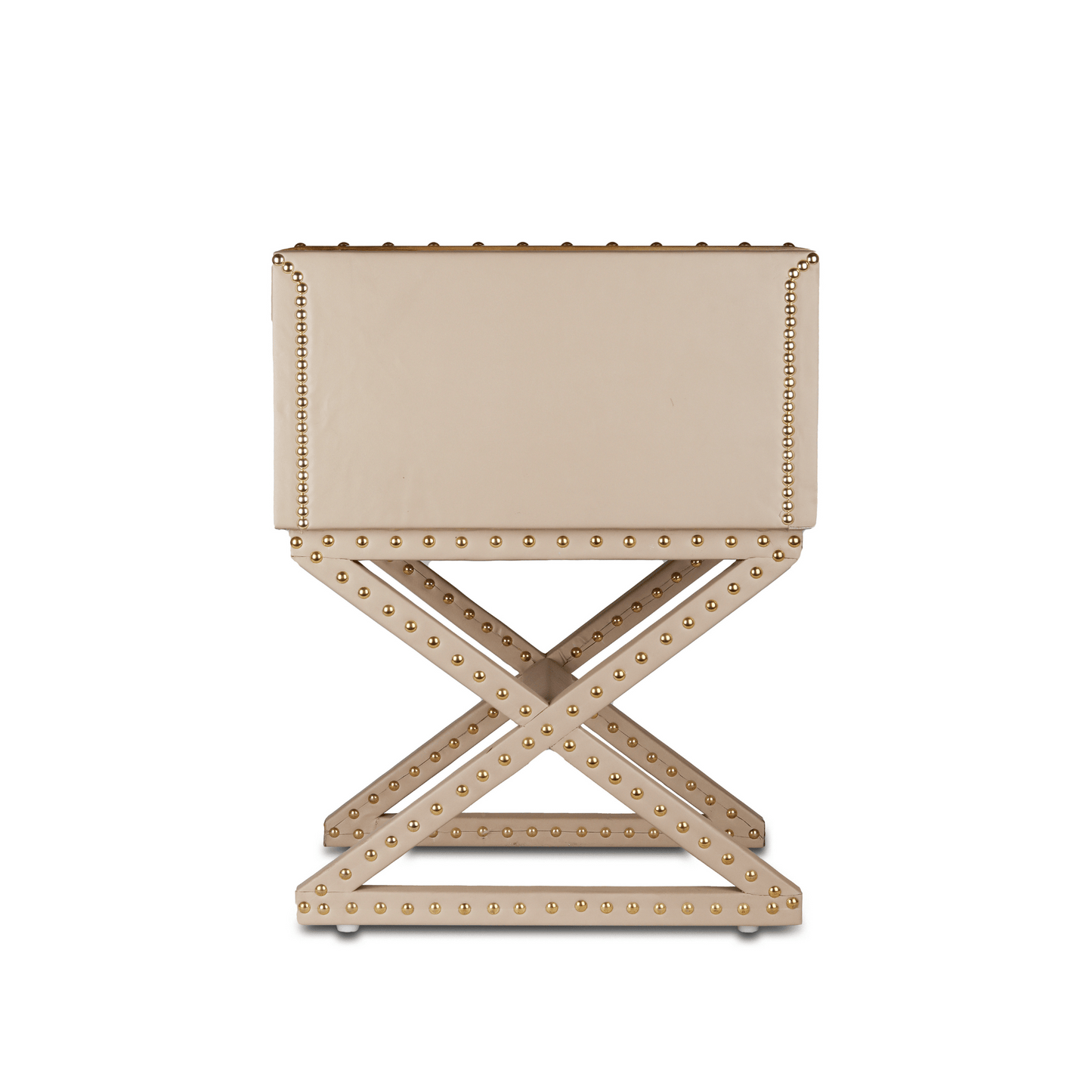 Leather Side Table