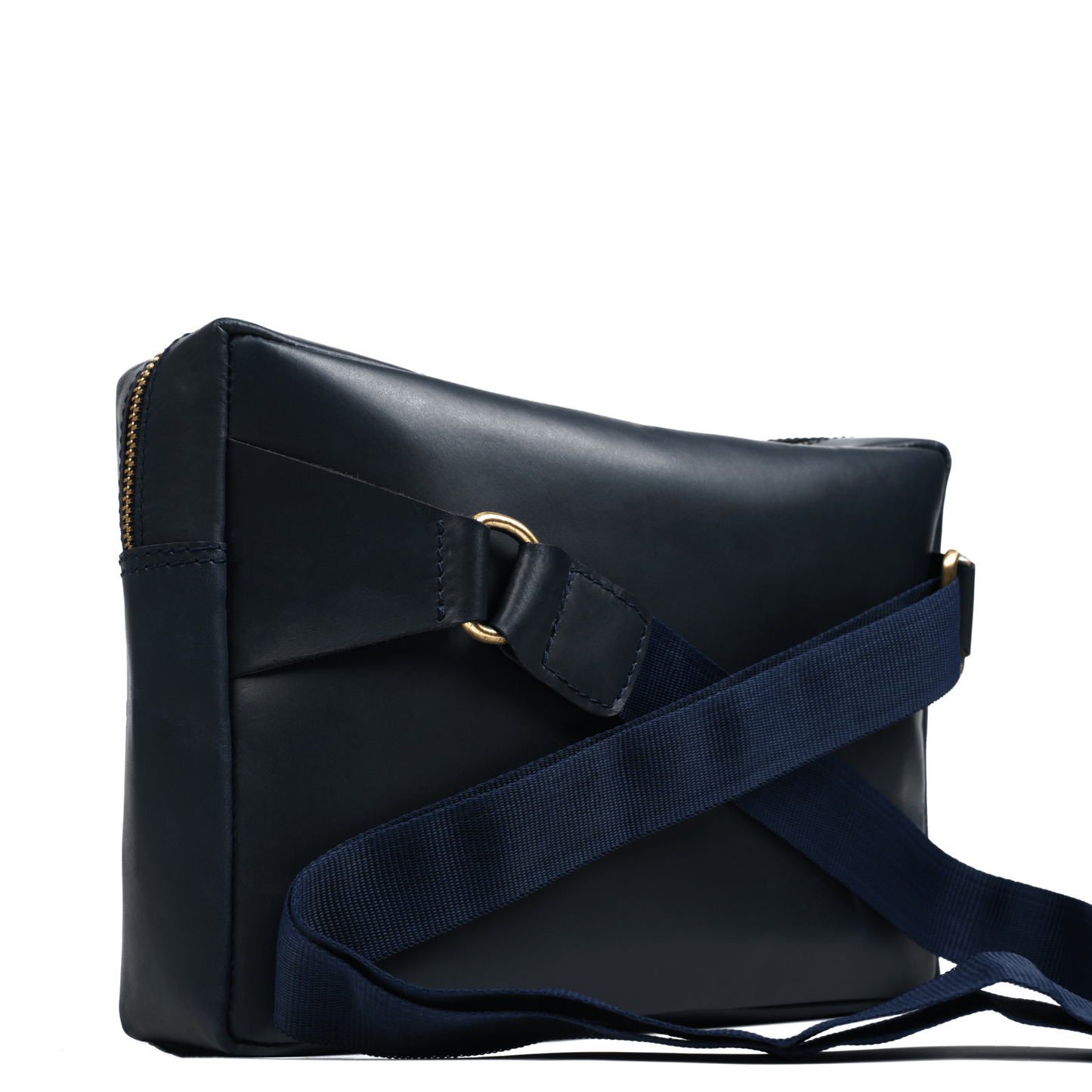Get set rider Genuine Leather Chest Bag Midnight Blue