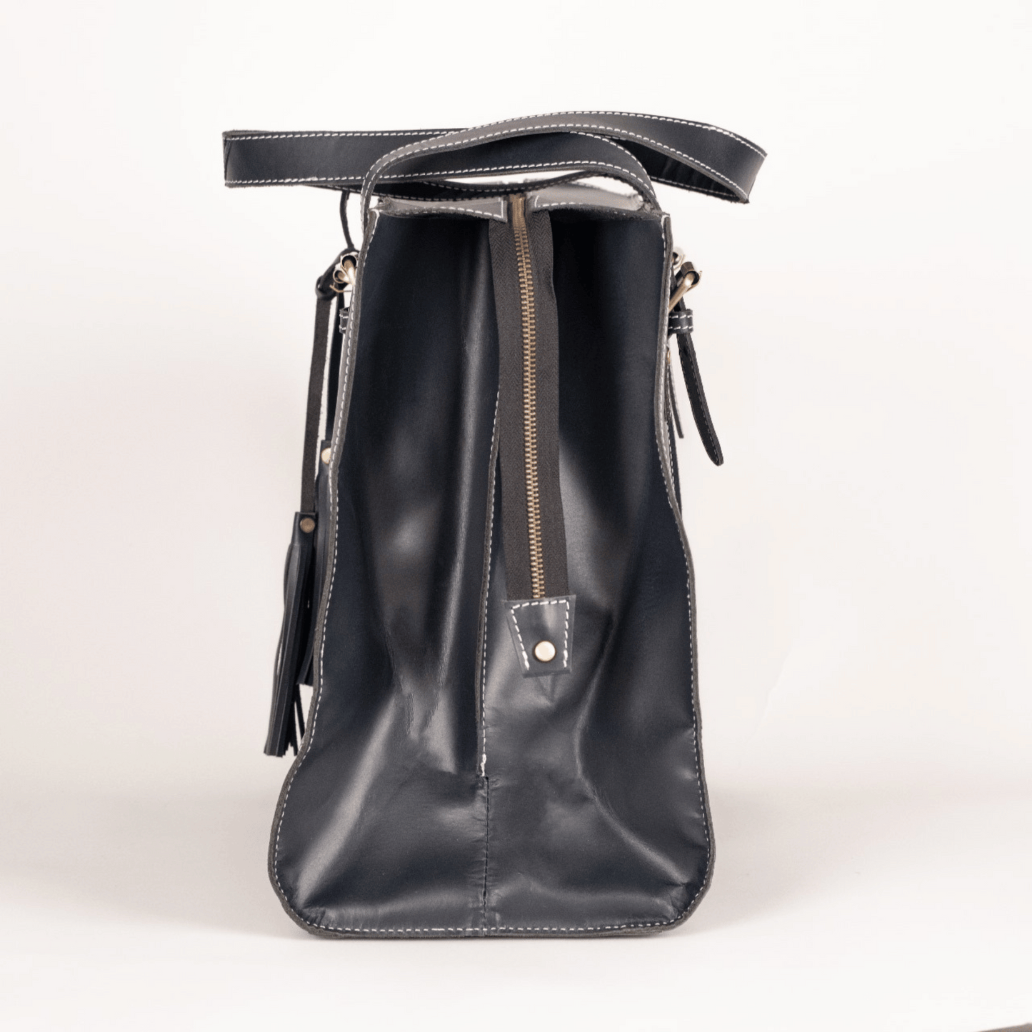 Shopper Tote Bag Big Size Midnight Blue