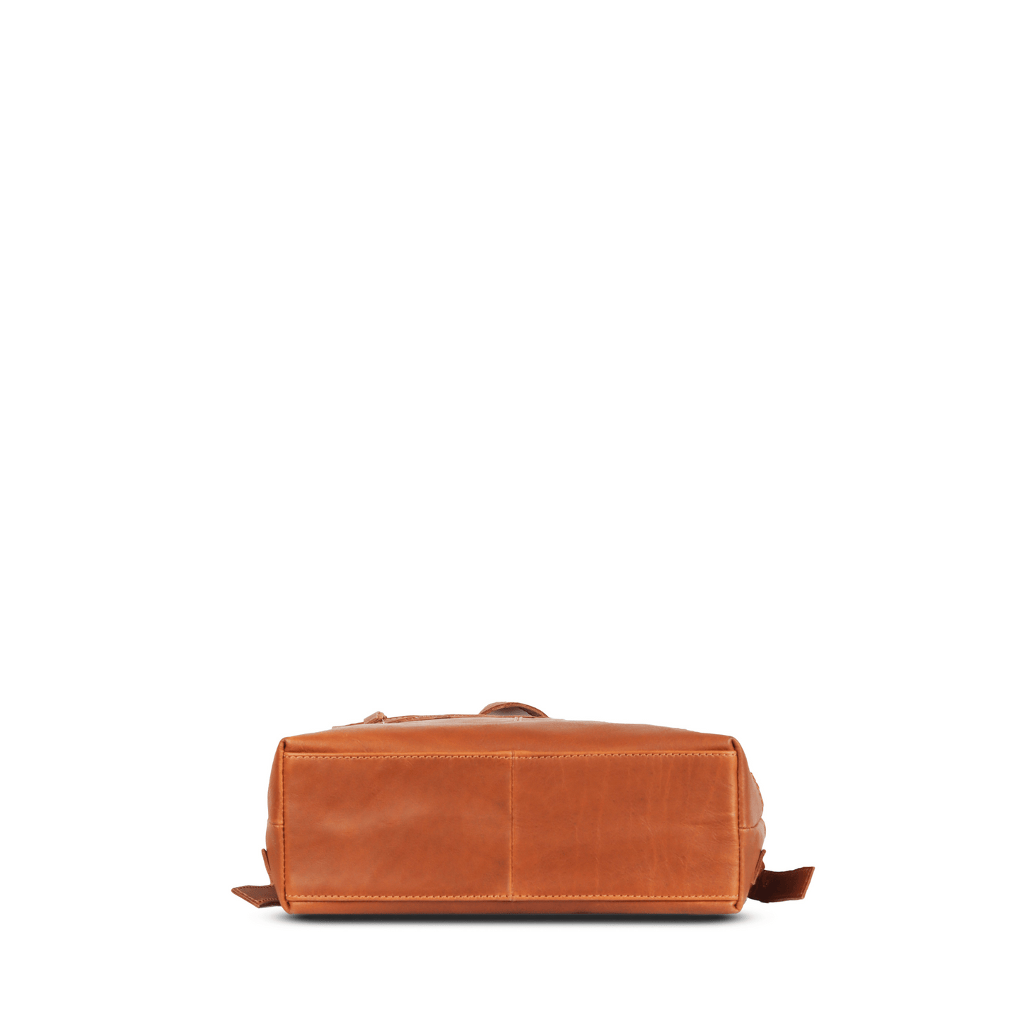 Techtrek Genuine Leather Bagpack Tan Touch