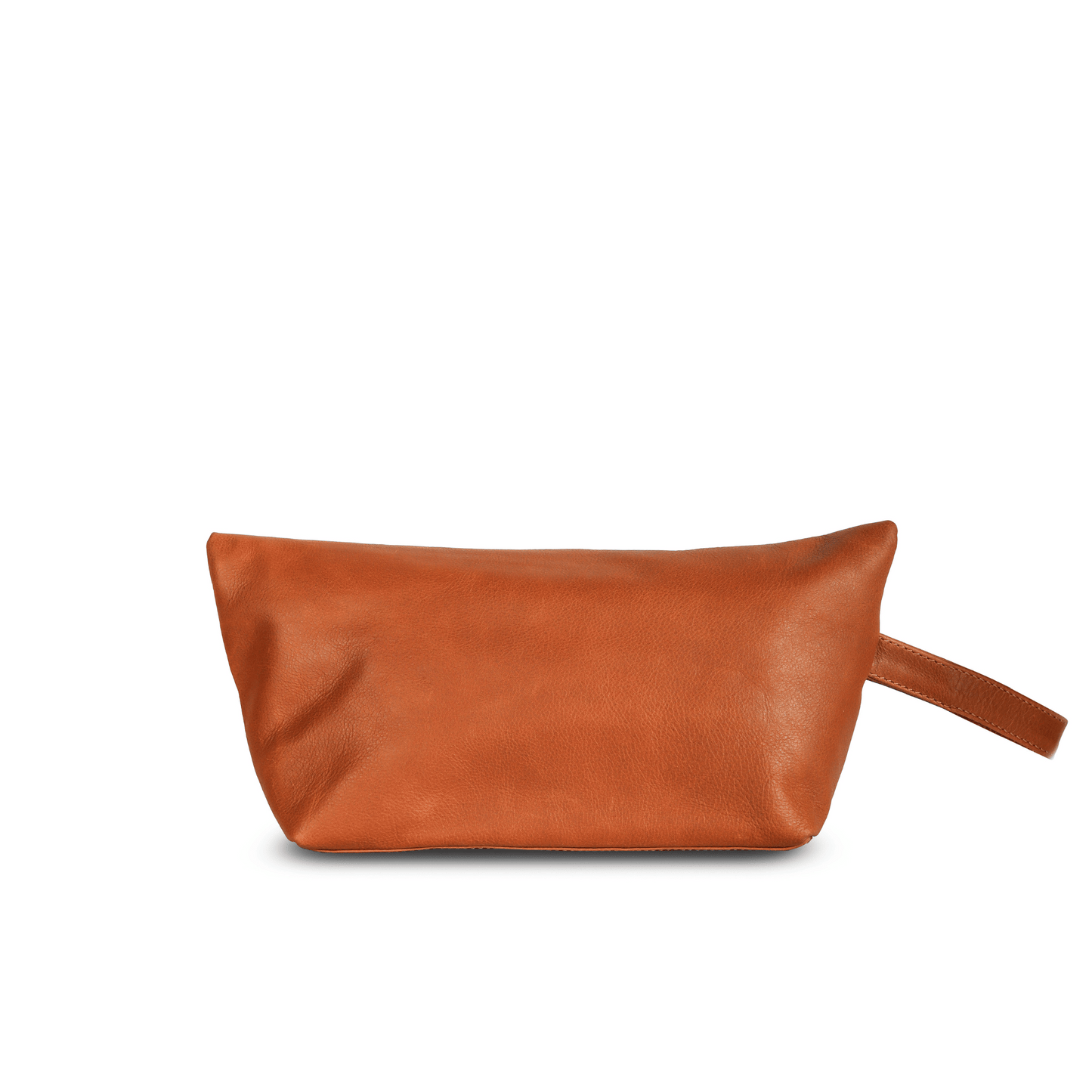 Carry Adventure Genuine Leather Makeup Pouch Tan Touch