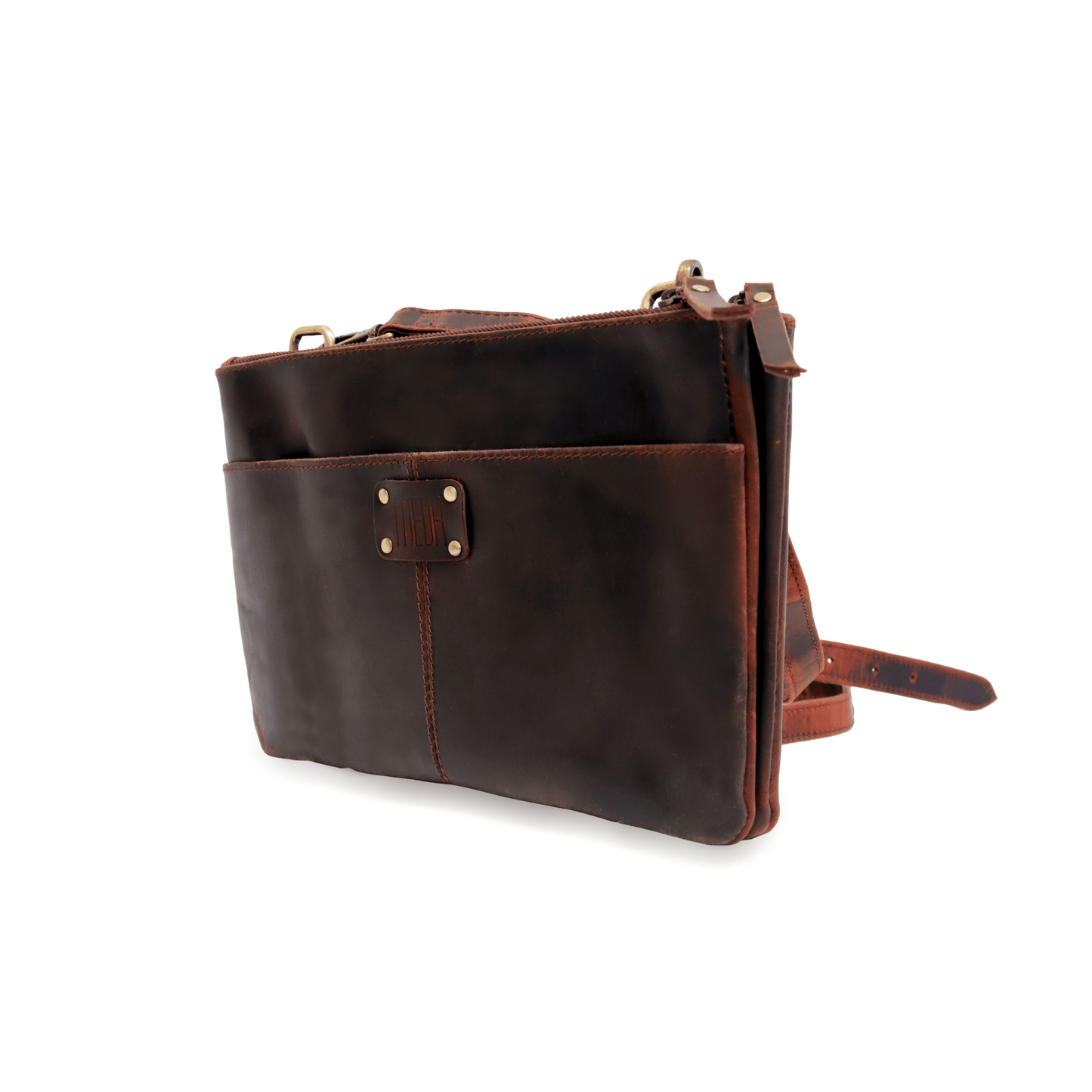 Cross Genuine Leather Handbag Sepia Wine