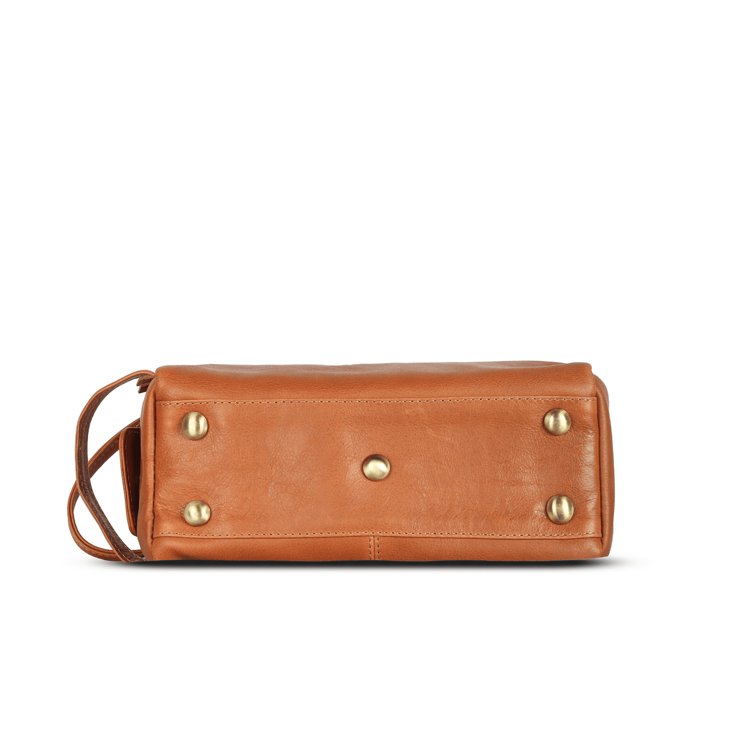 Travel Mate Genuine Leather Tolietry Bag Tan Touch