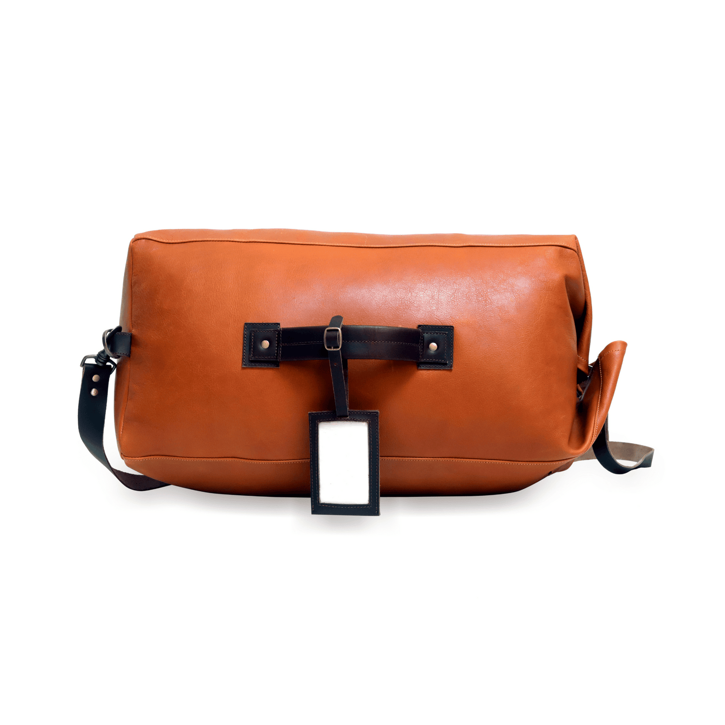 Troopers Military Genuine Leather Duffle Bag Tan Touch