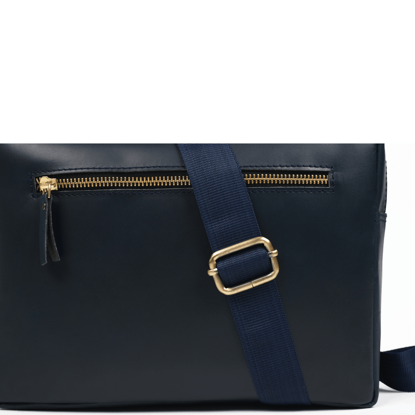 Get set rider Genuine Leather Chest Bag Midnight Blue