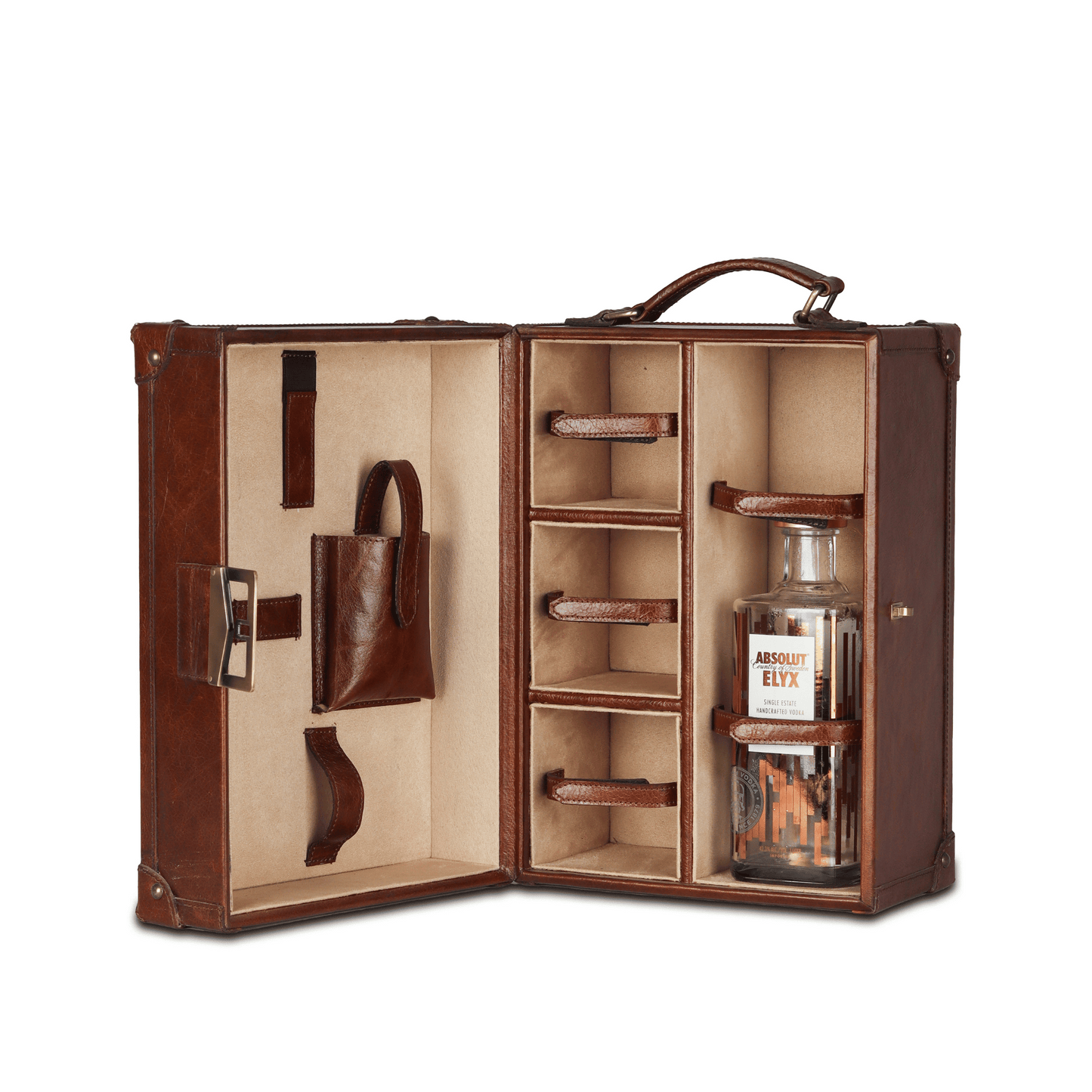 Portable Brief Case Bar