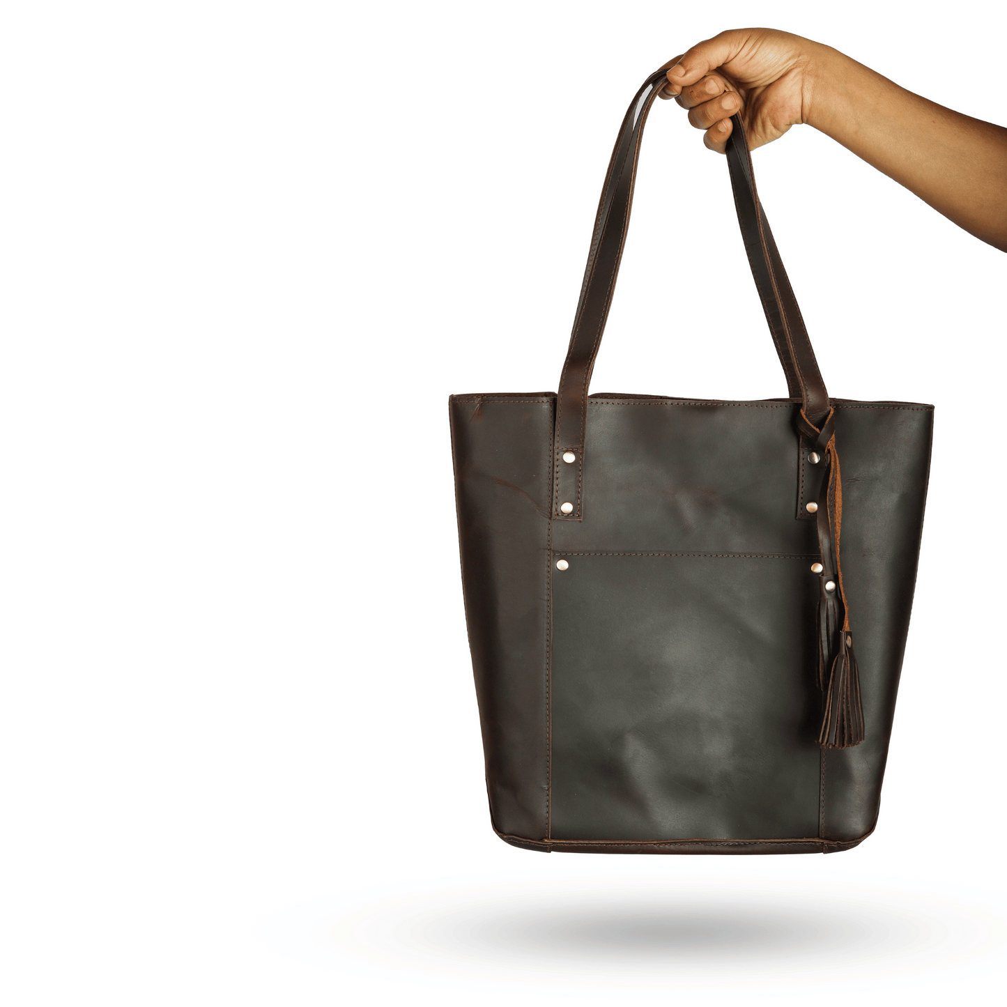 Shopper Tote Bag	Muddy Brown
