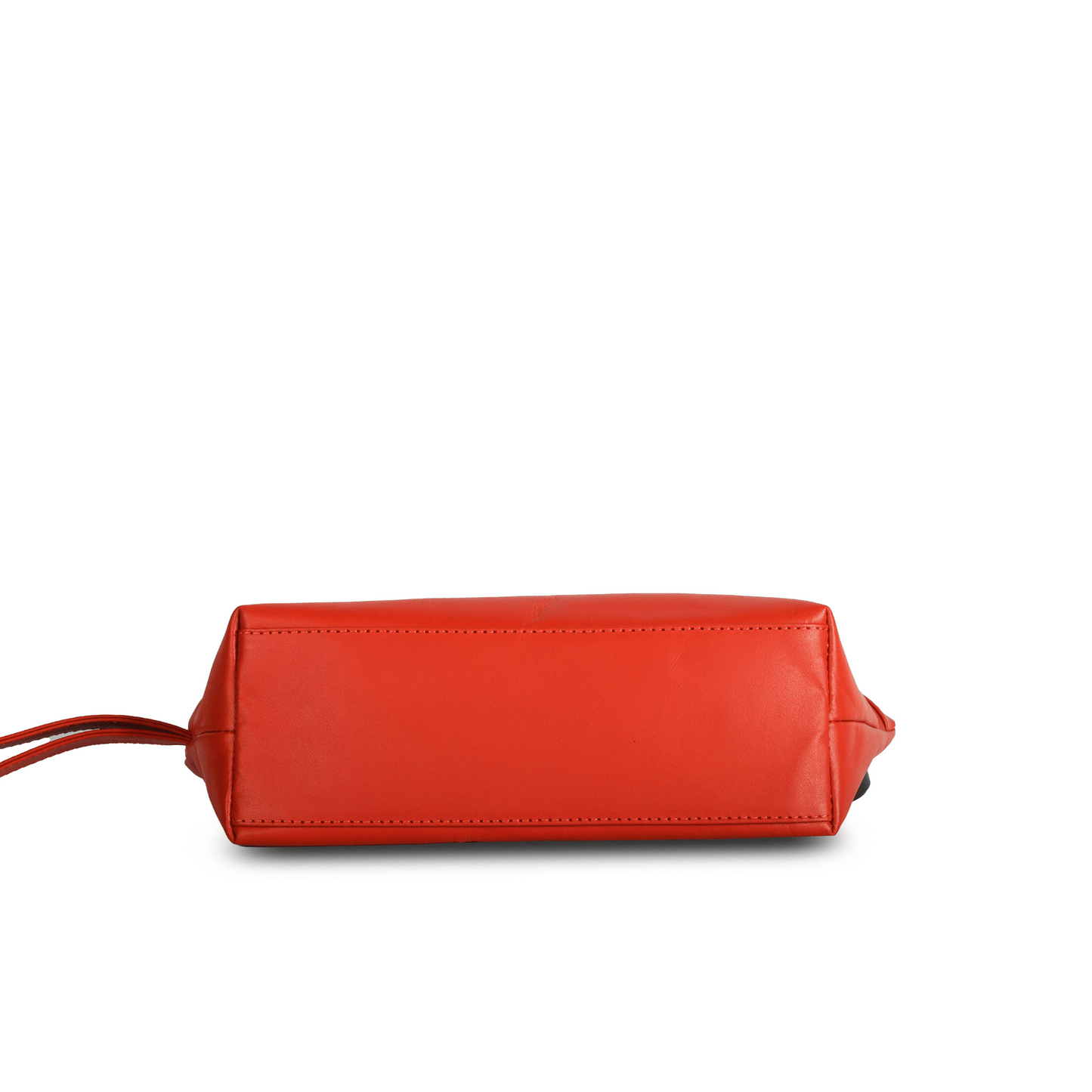Carry Adventure Genuine Leather Makeup Pouch Orange Touch