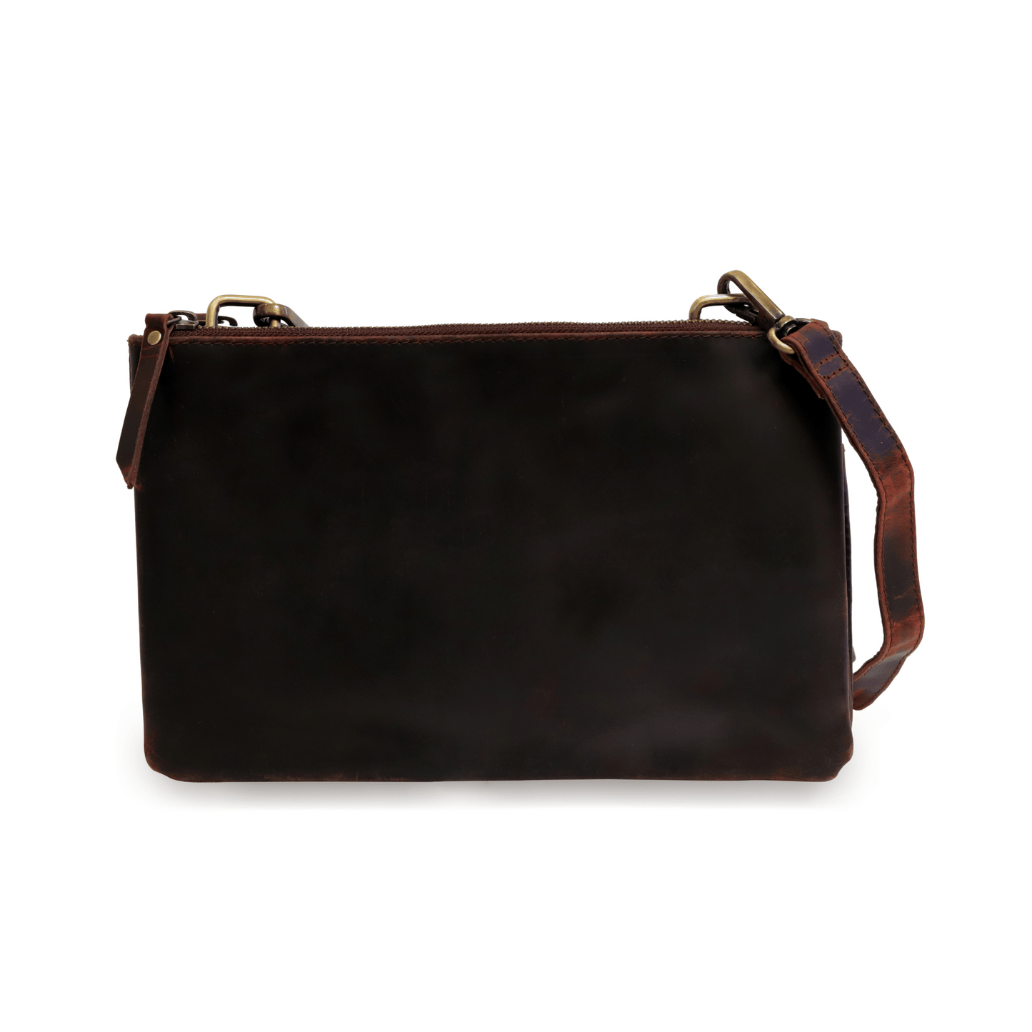 Cross Genuine Leather Handbag Sepia Wine