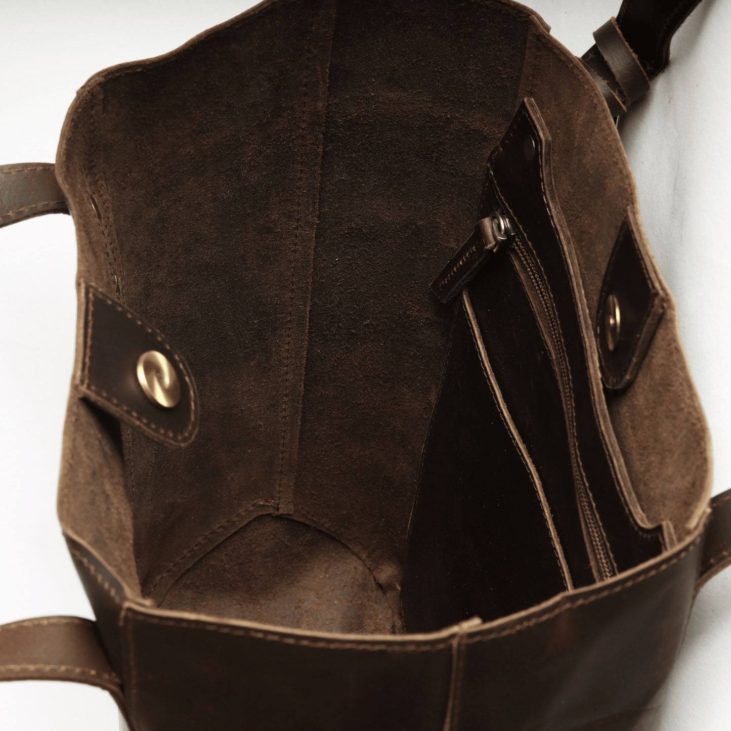 Shopper Tote Bag	Muddy Brown