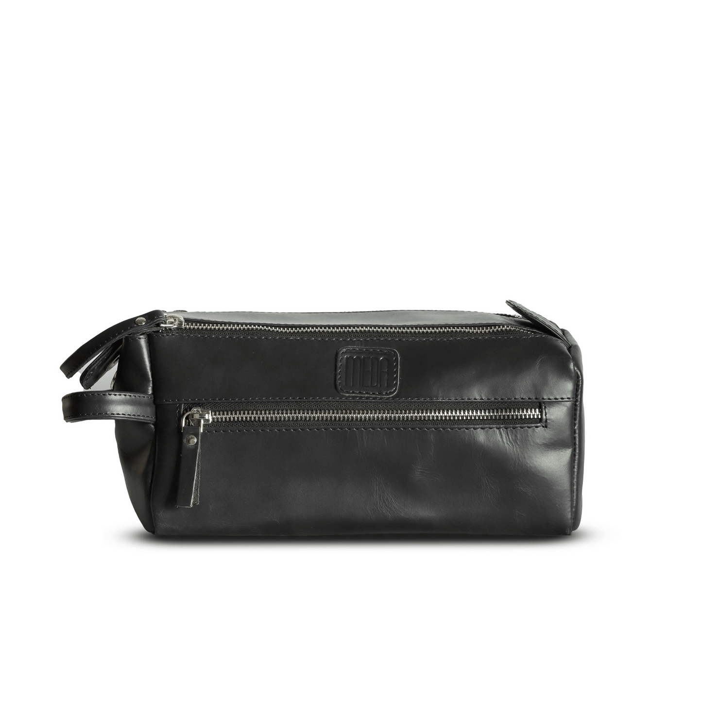 Travel Mate Genuine Leather Tolietry Bag Midnight Blue