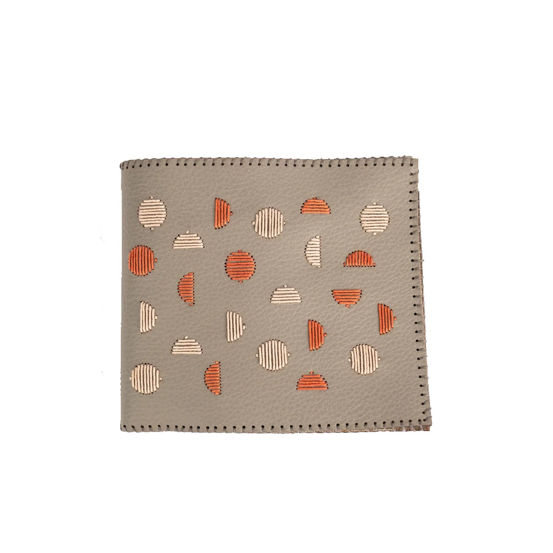 Hand Made And Upcycled Designer Wallets - Sunrise (Brown)