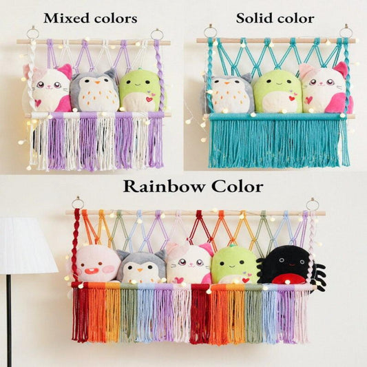 Kiddie Crafty - Macrame Stuff toys Hammock