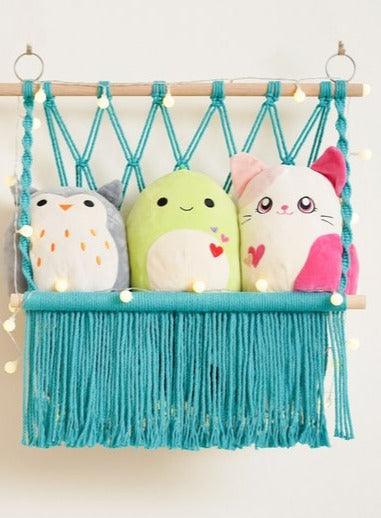 Kiddie Crafty - Macrame Stuff toys Hammock