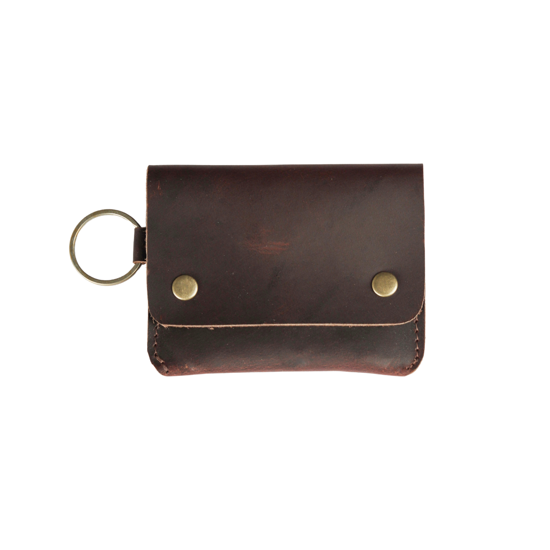 Grip Clip Card & Key Holder Muddy Brown